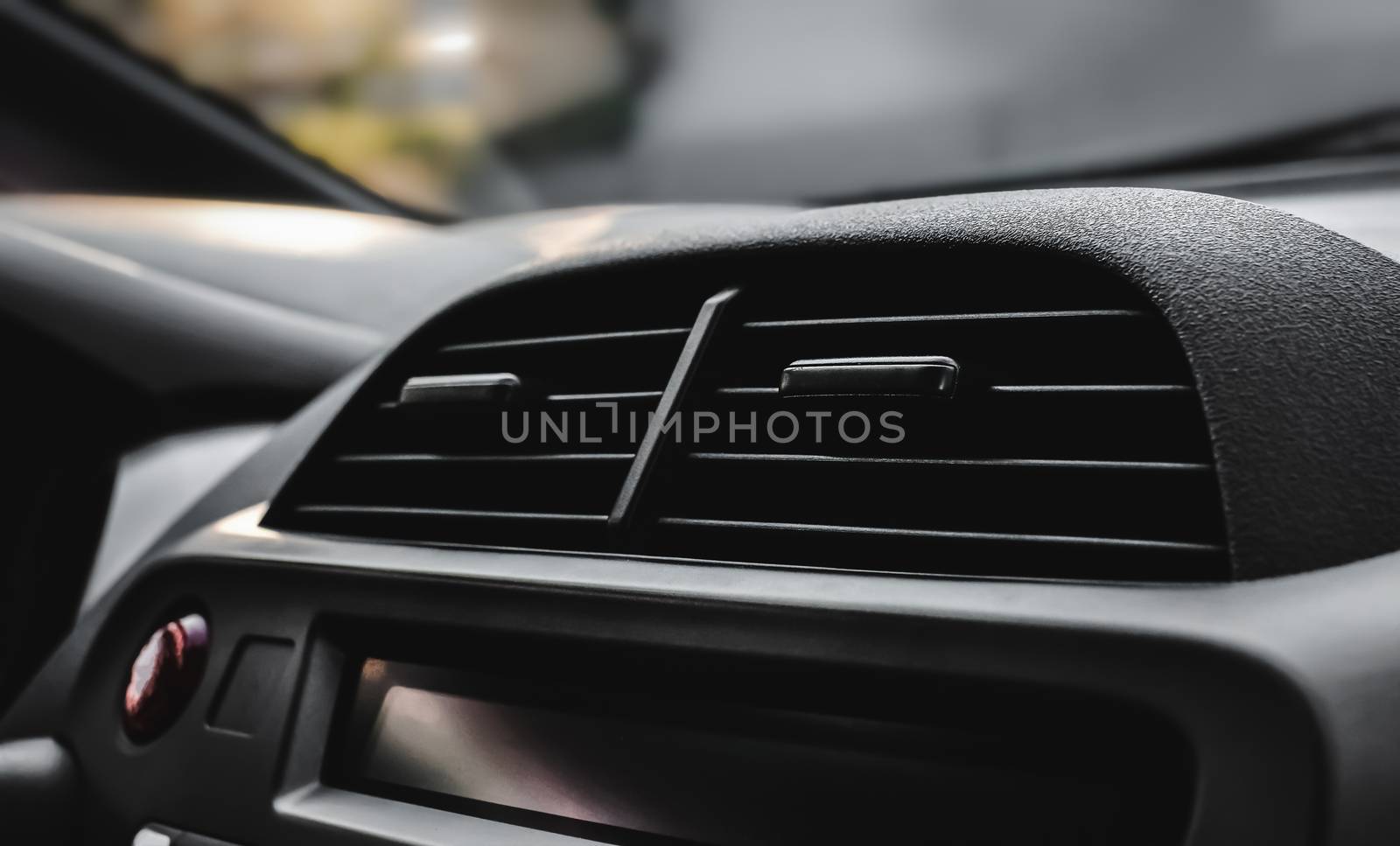 air flow conditioning inside the car