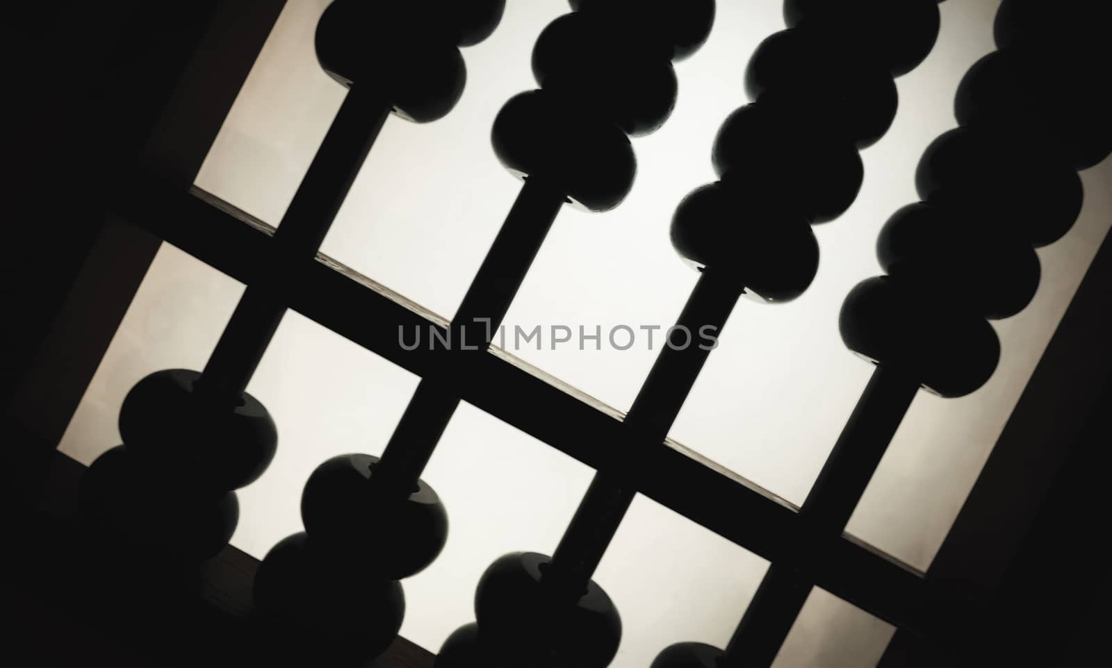 vintage abacus with backlight by winnond