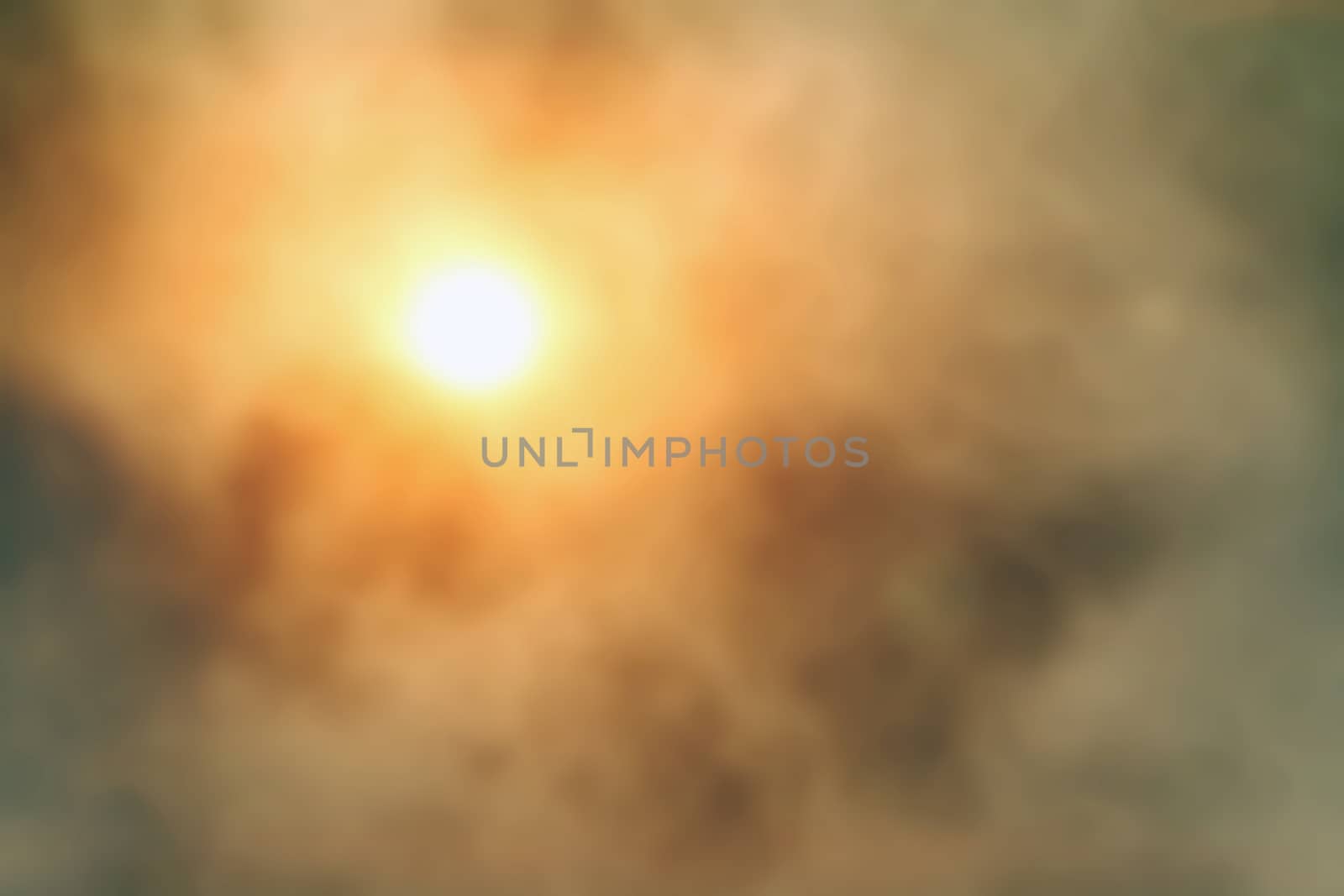 Blurred sky cloud air pollution for background, atmosphere pollution, sunset background