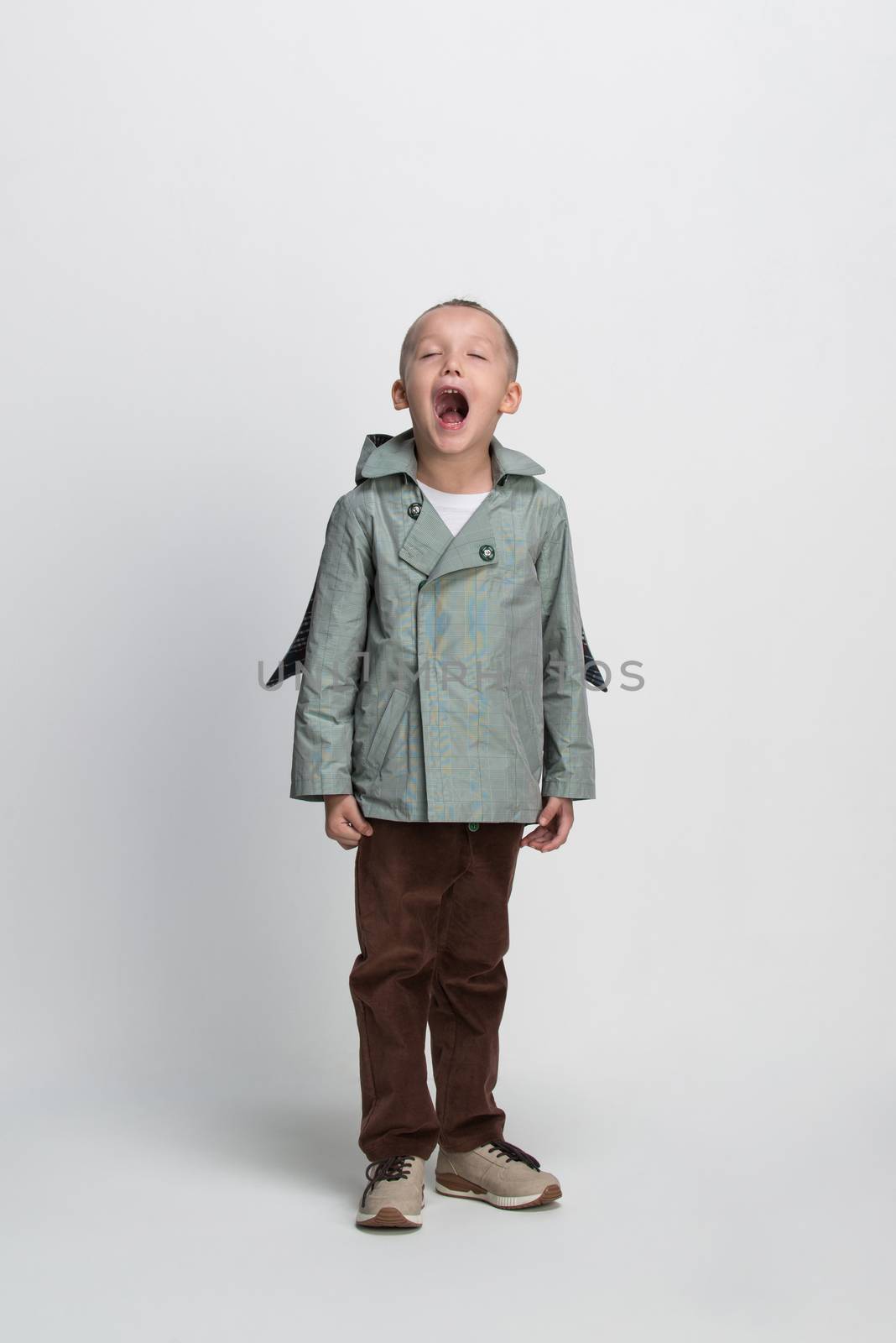 boy on white background by A_Karim