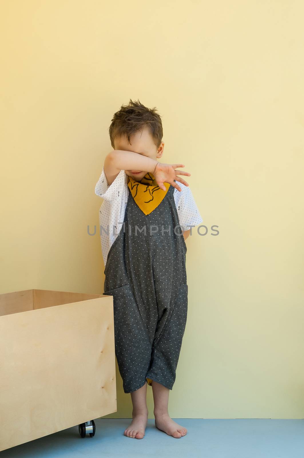 little boy in a jumpsuit by A_Karim