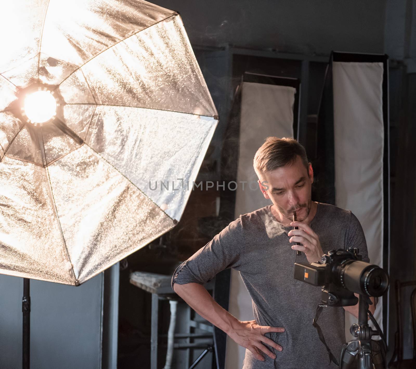 the process of photo shooting in studio by A_Karim