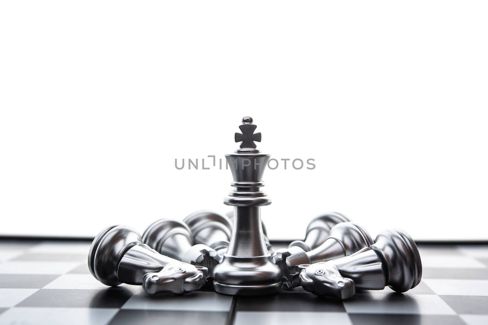 chess board game concept of business ideas and competition and stratagy plan success meaning 