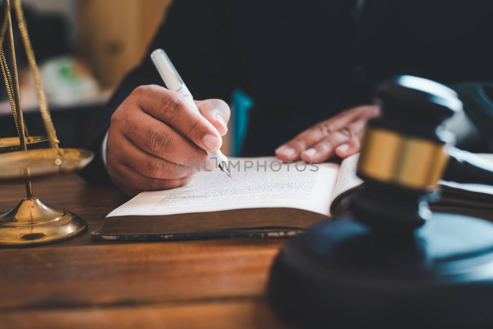 Law theme, mallet of the judge, law enforcement officers, eviden by photobyphotoboy