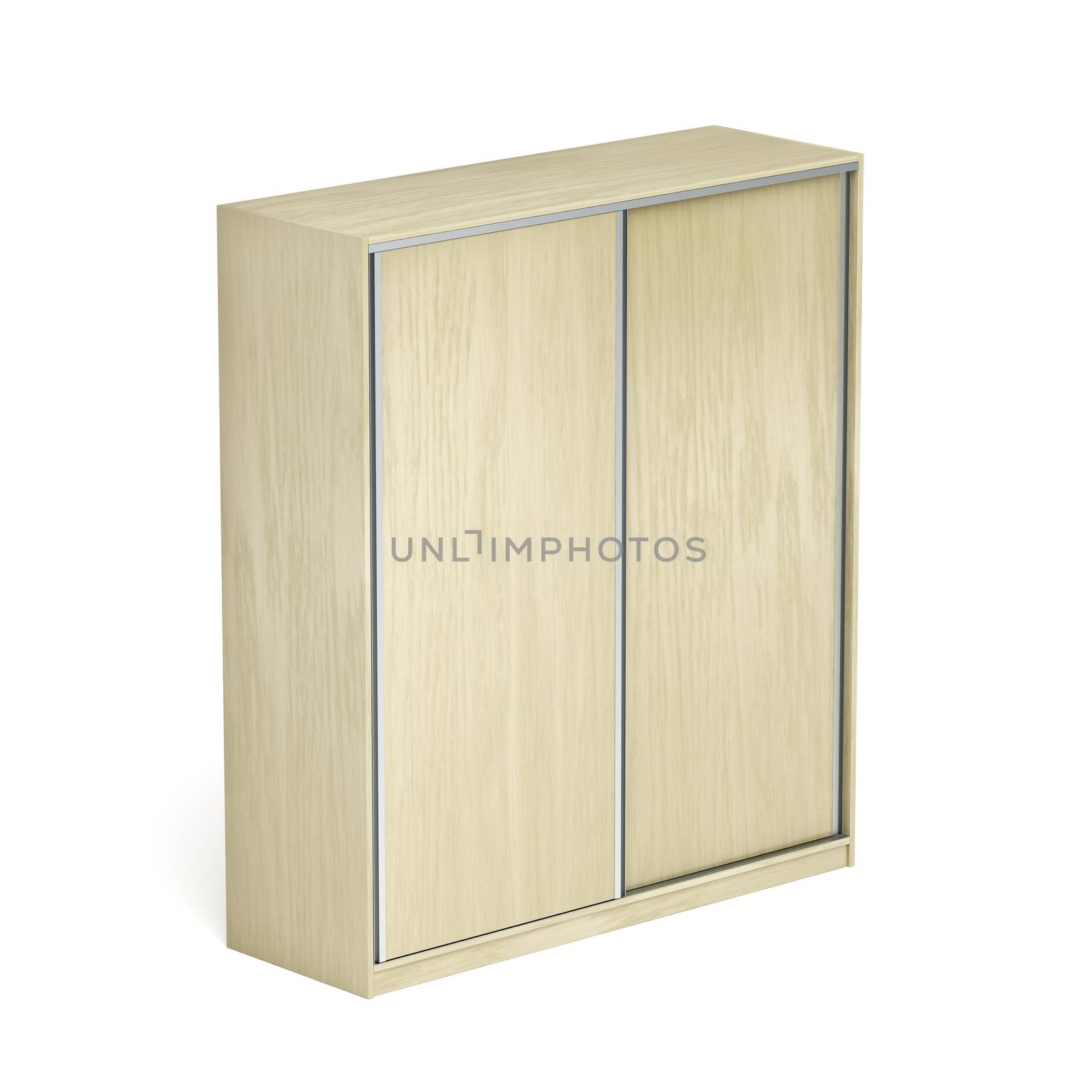 Wardrobe on white background by magraphics