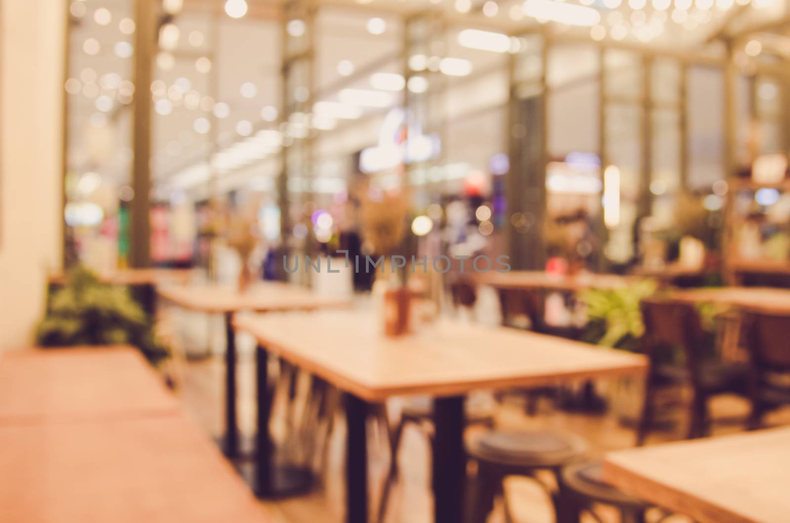 Coffee Shop Blurred background by photobyphotoboy