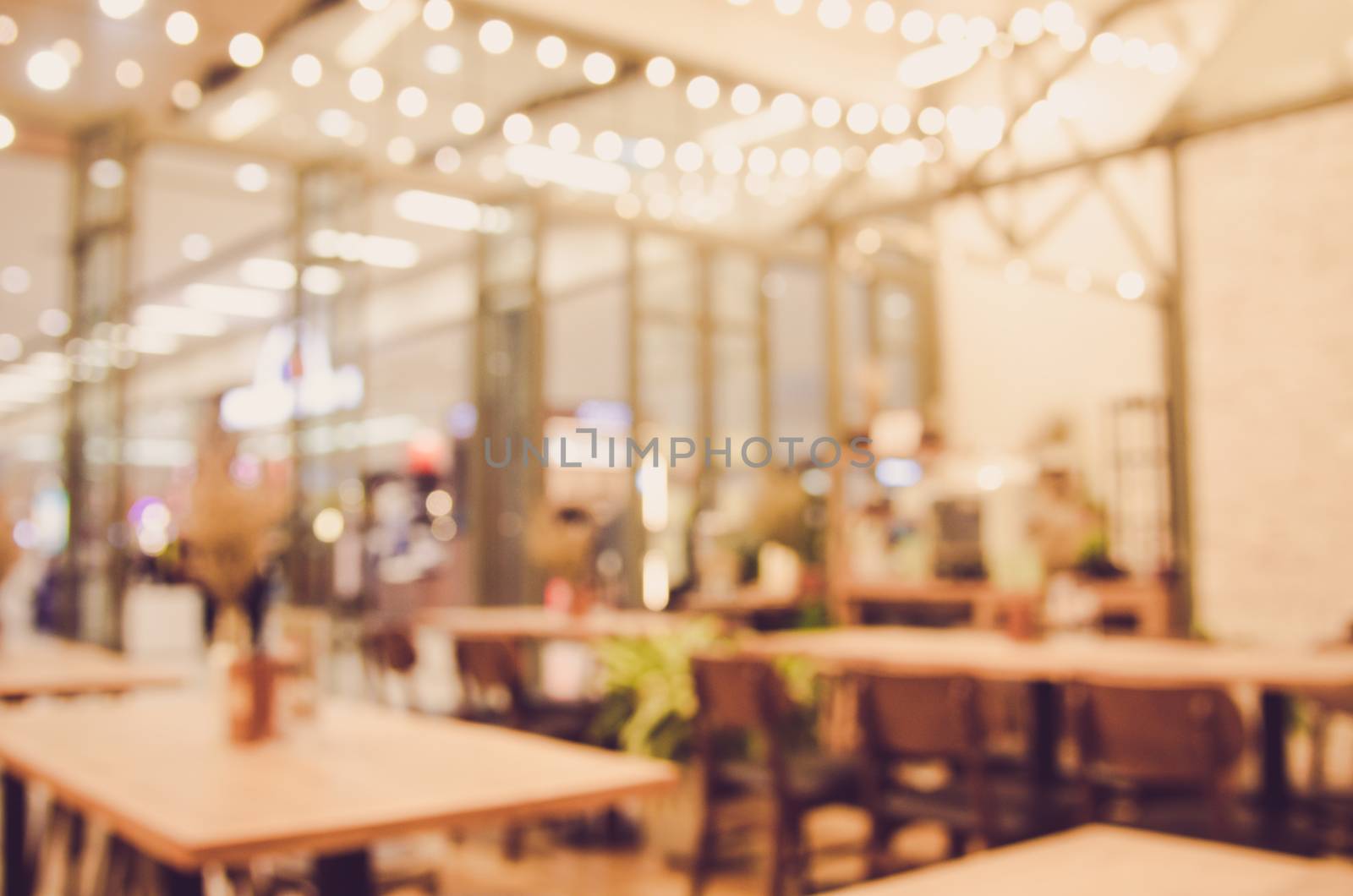 Coffee Shop Blurred background