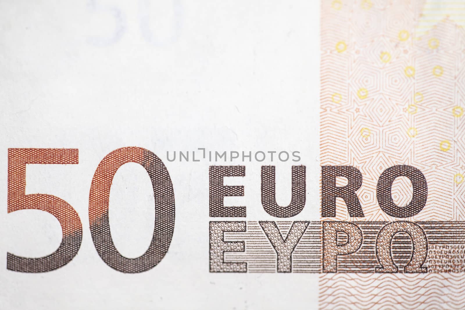 Fifty euro bill