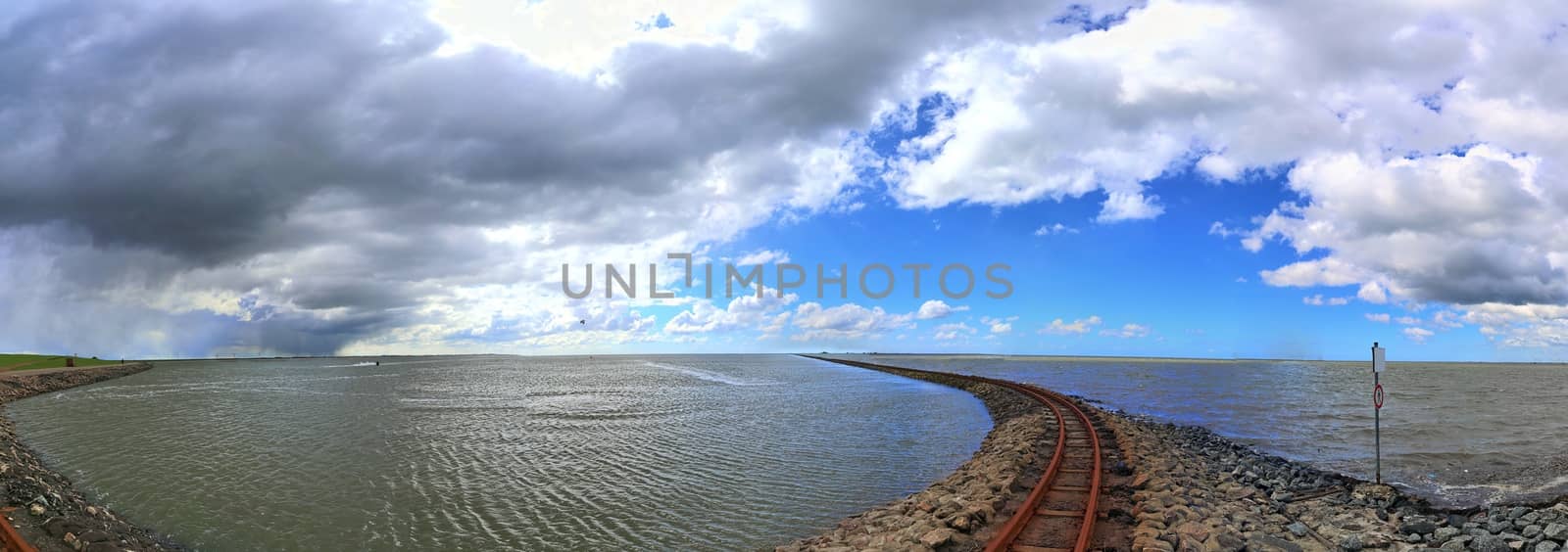 Beautiful high resolution panorama of a northern european countr by MP_foto71