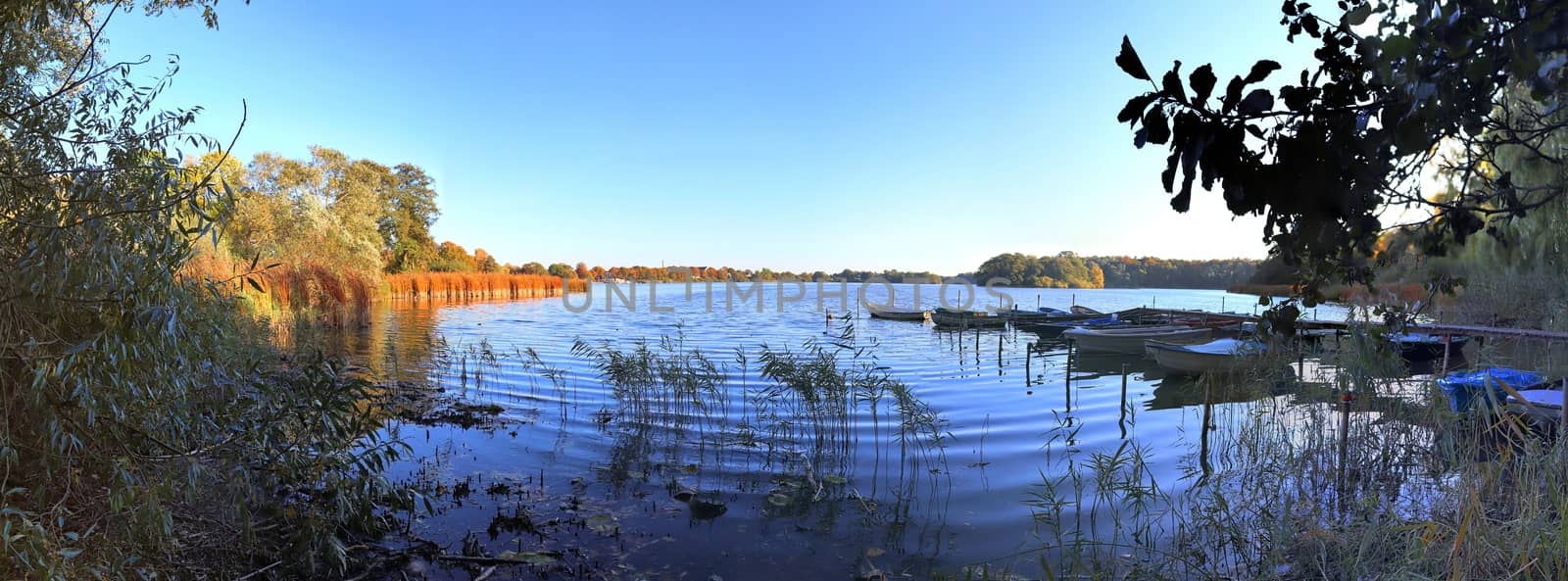 Beautiful high resolution panorama of a northern european countr by MP_foto71