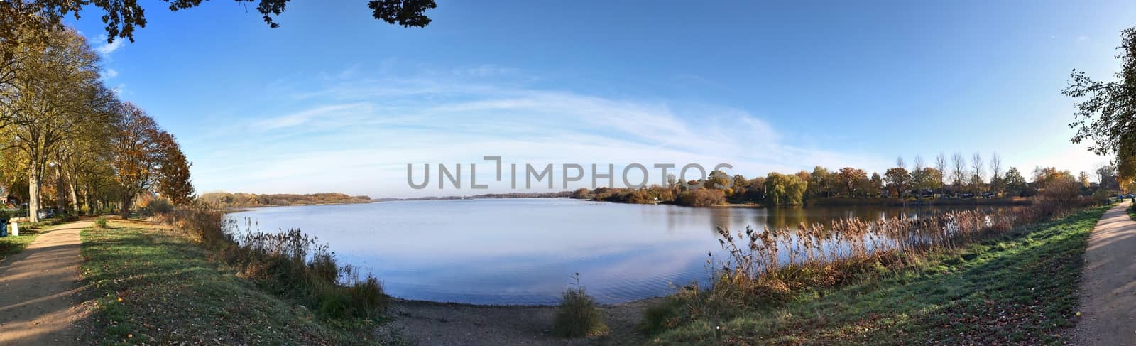 Beautiful high resolution panorama of a northern european countr by MP_foto71