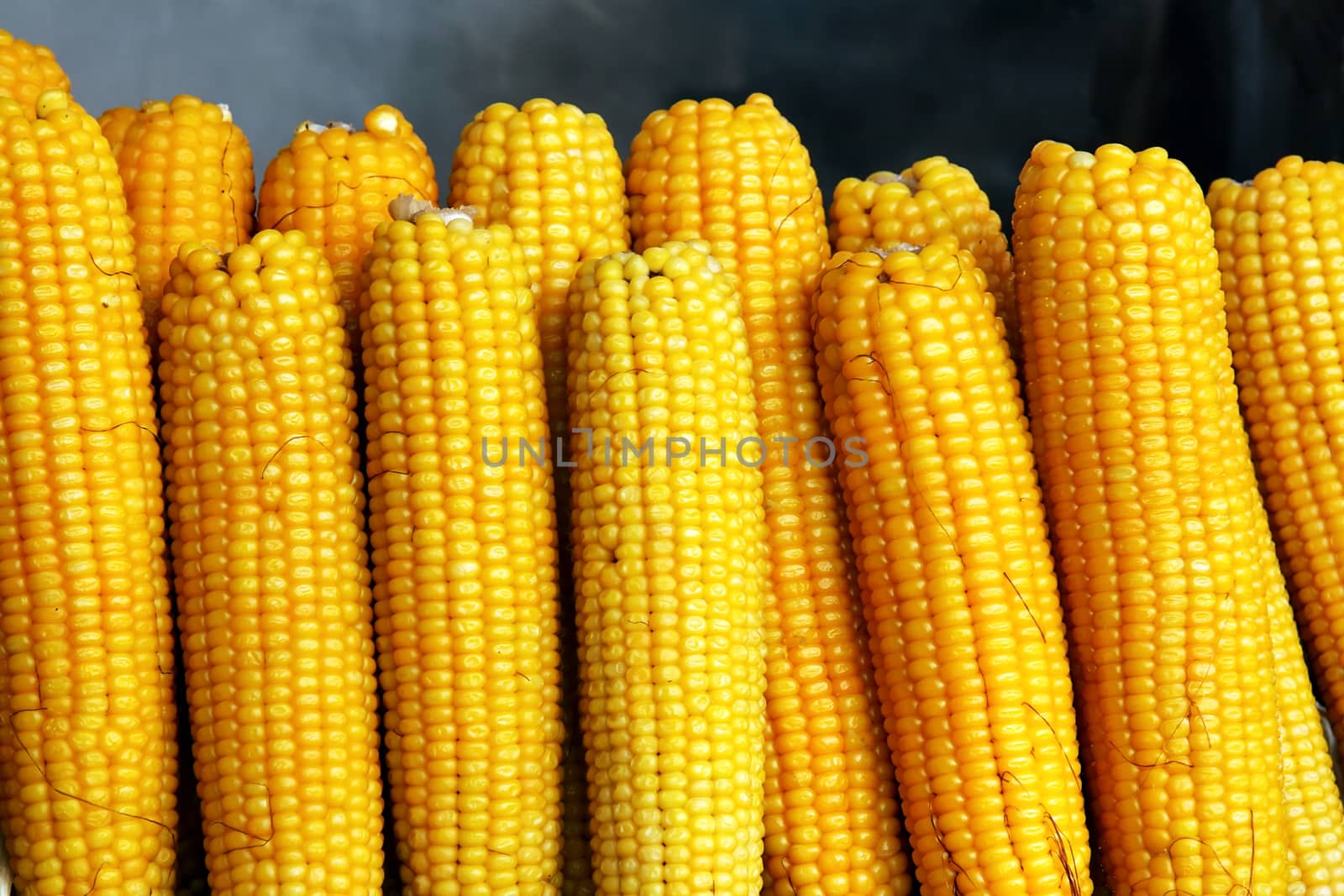 Boiled, hot corns