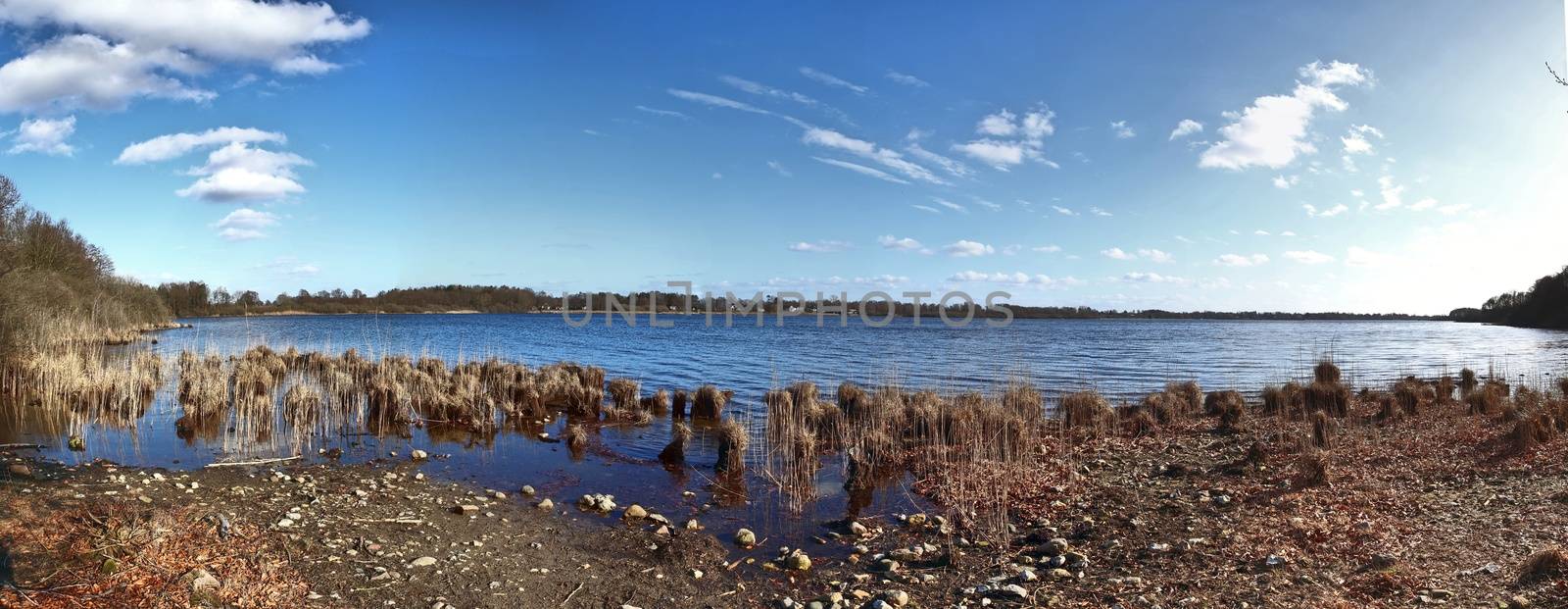 Beautiful high resolution panorama of a northern european countr by MP_foto71