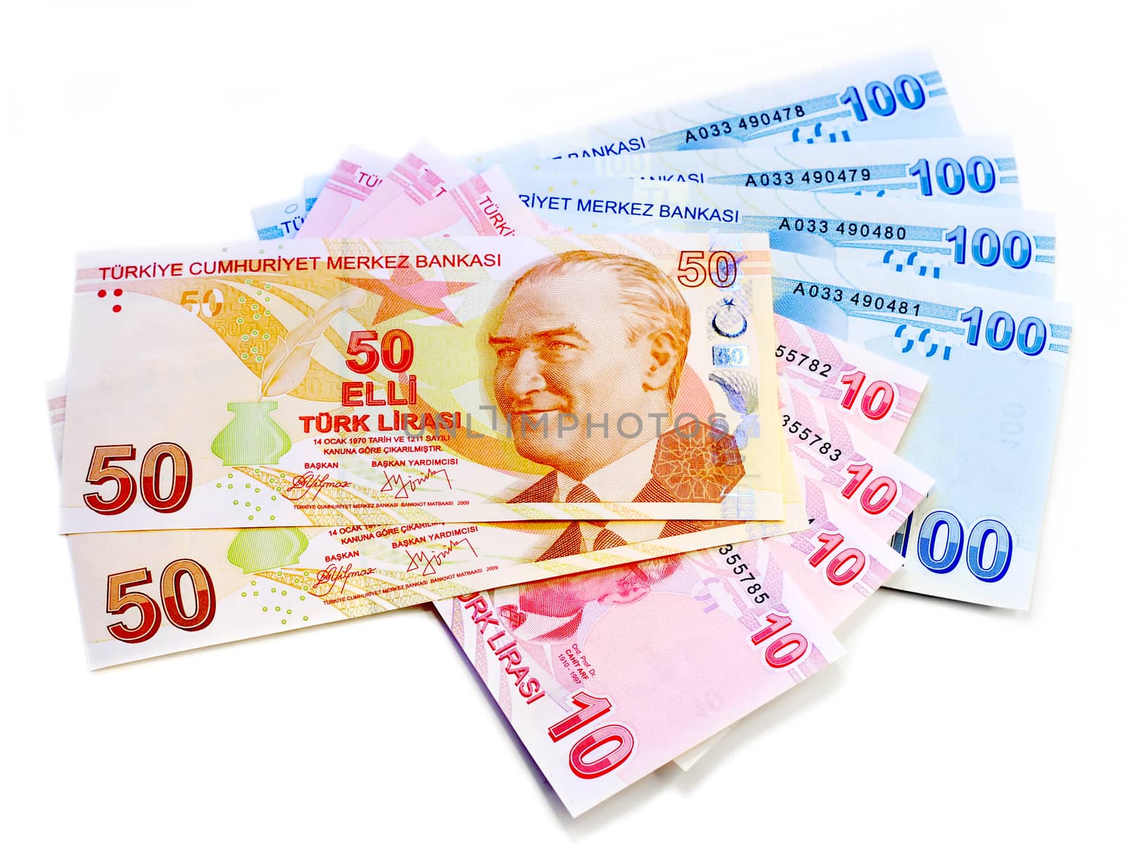 Turkish banknotes
