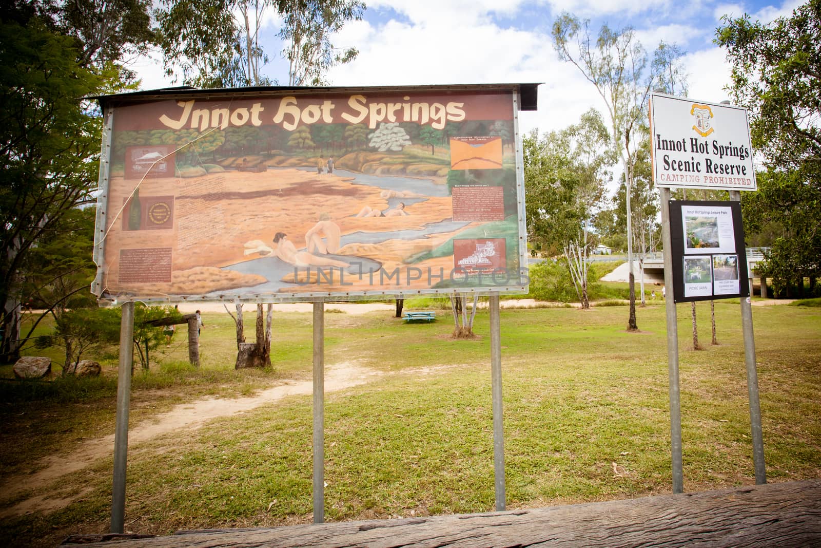 The famous Innot Hot Springs in the Atherton Tablelands area of Queensland, Australia