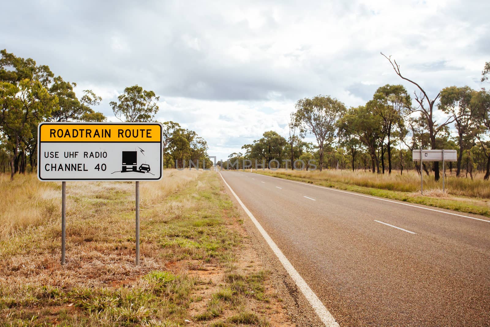 Savannah Hwy sign in the Atherton Tablelands in rural Queensland Australia