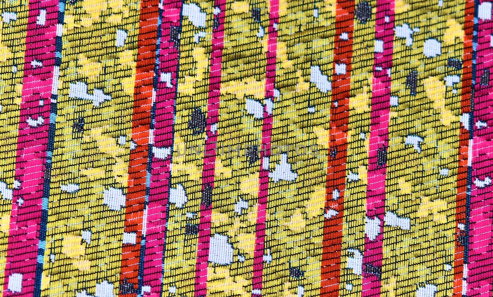 Detailed close up view on samples of cloth and fabrics in differ by MP_foto71