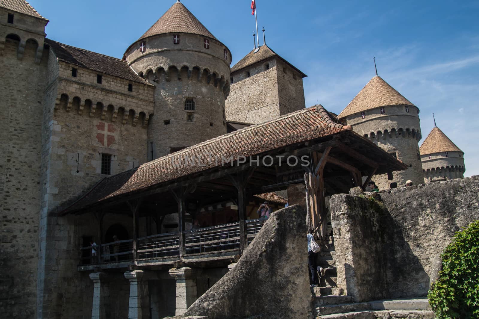 chateau de chillon,vaud,swiss
