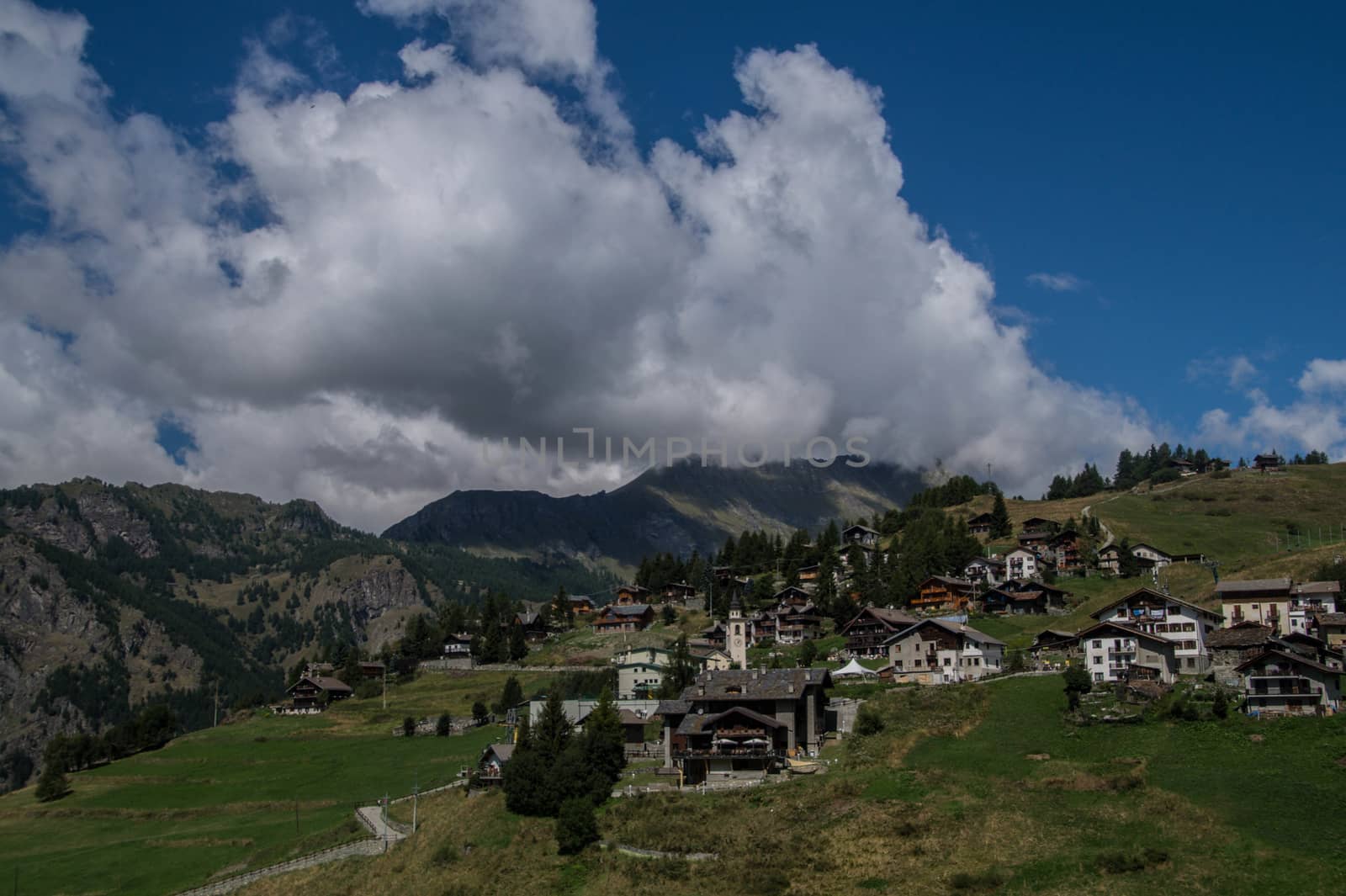 chamois,val d'aoste,italy