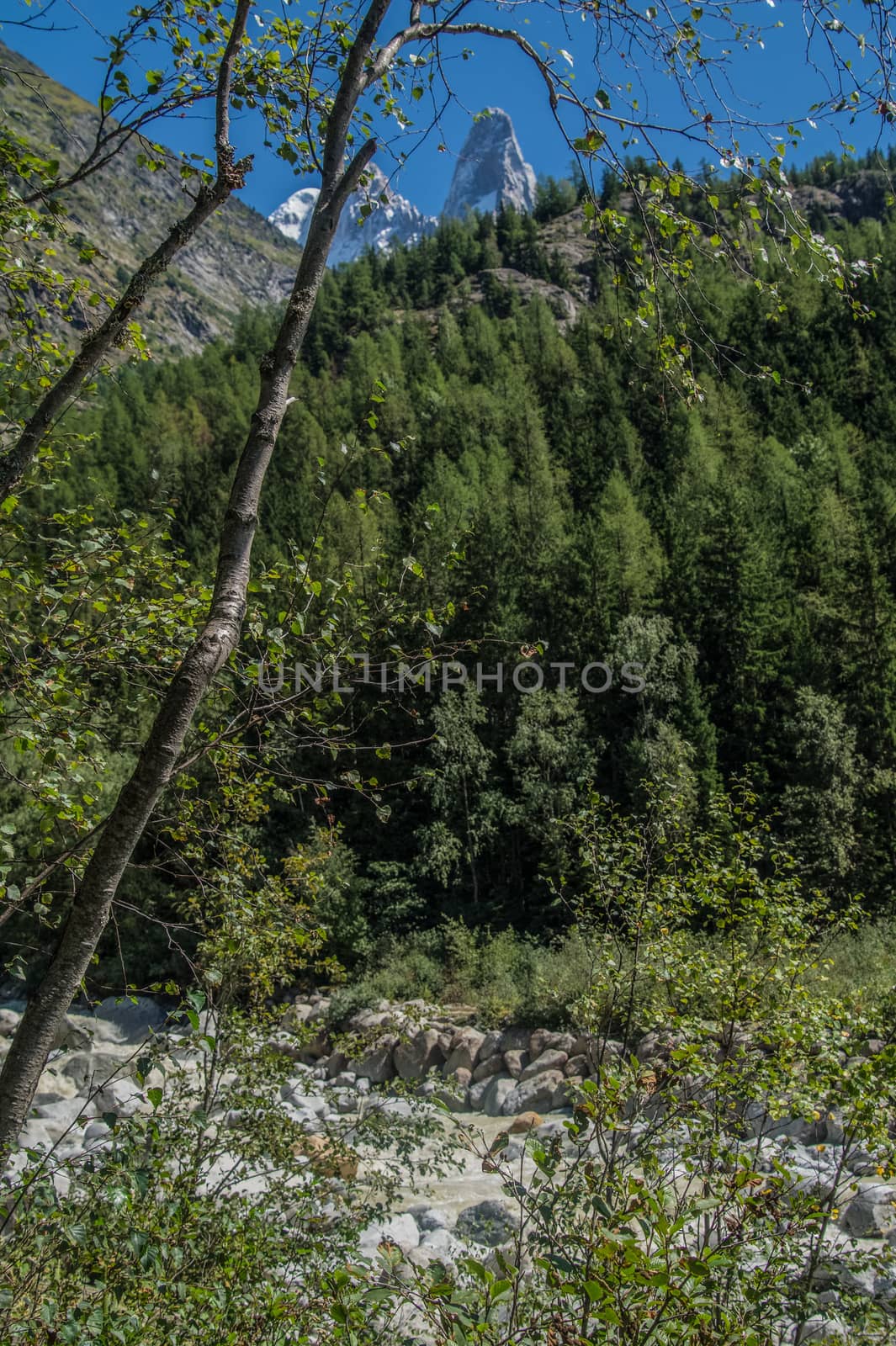 source de l'aveyron,chamonix,haute savoie,france