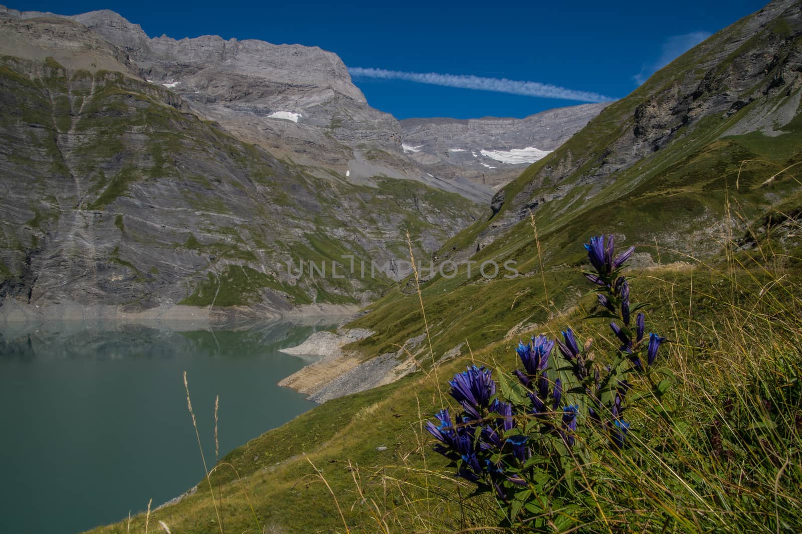 barrage d'emosson,valais,swiss