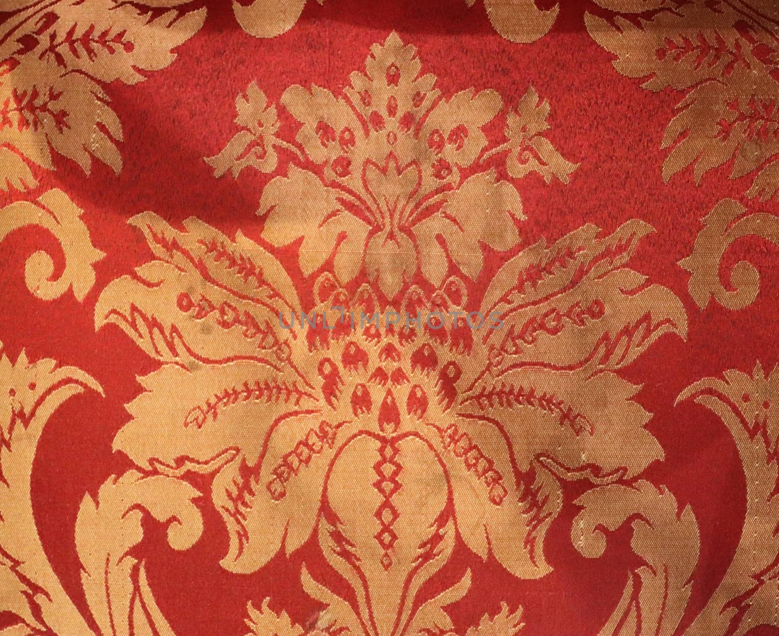 Detailed close up view on samples of cloth and fabrics in differ by MP_foto71