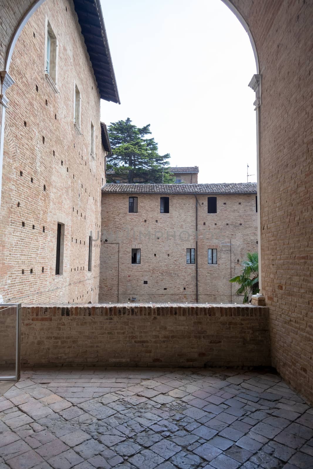 An image of Urbino Marche Italy building