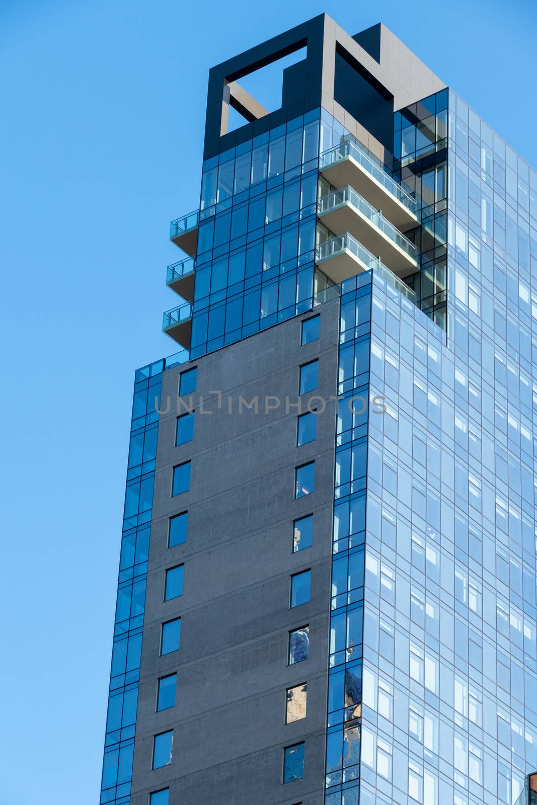 An image of a modern building in New York