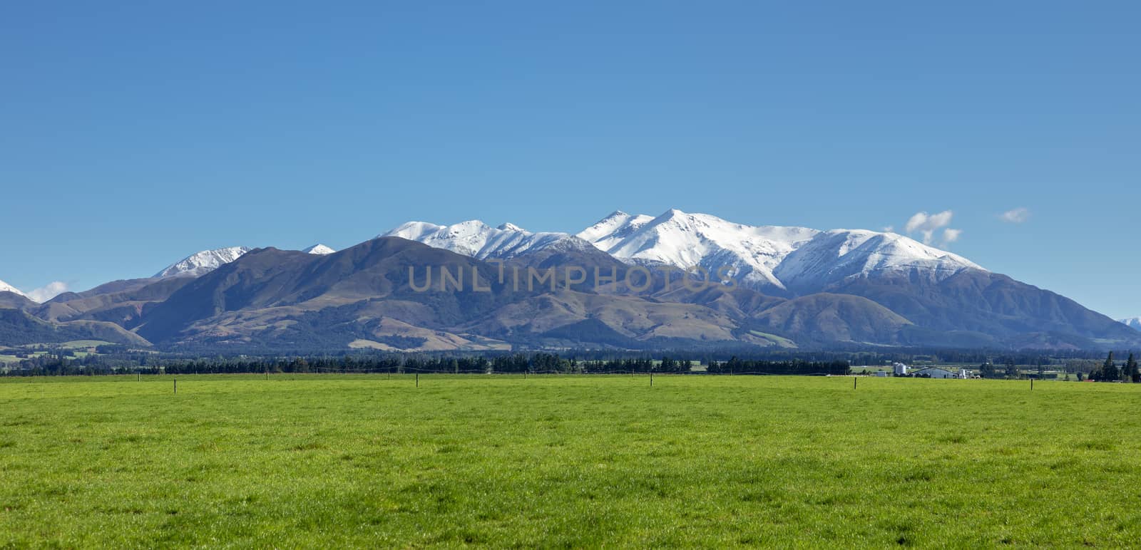 An image of Mount Taylor and Mount Hutt scenery in south New Zealand scenery in south New Zealand