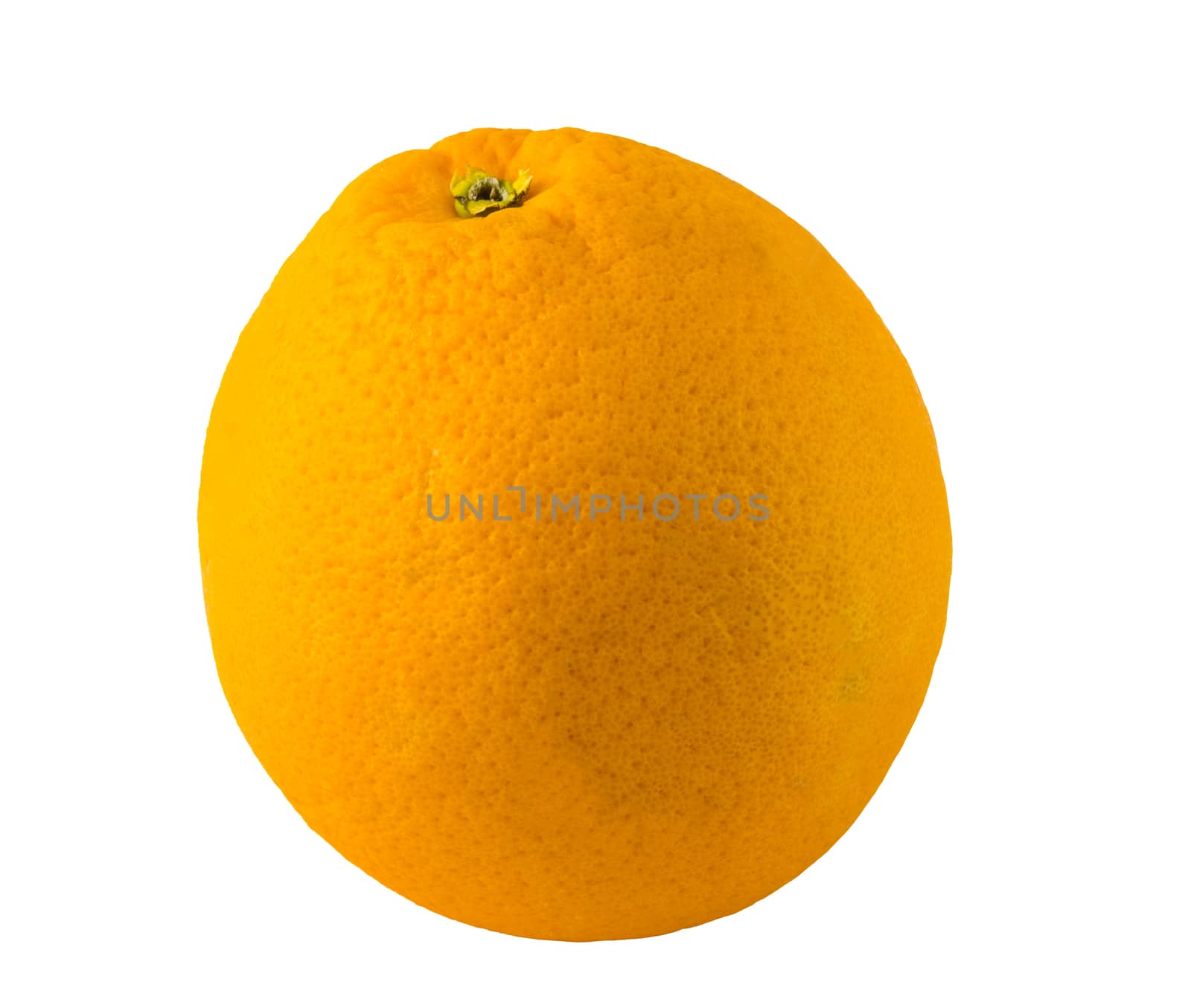 Picture of isolate fresh orange on white background