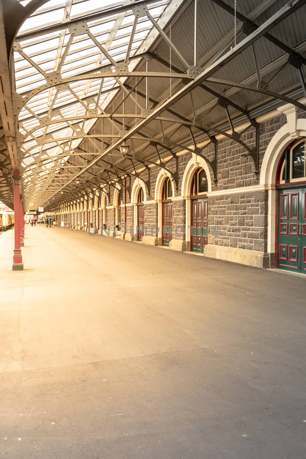 railway station of Dunedin south New Zealand by magann