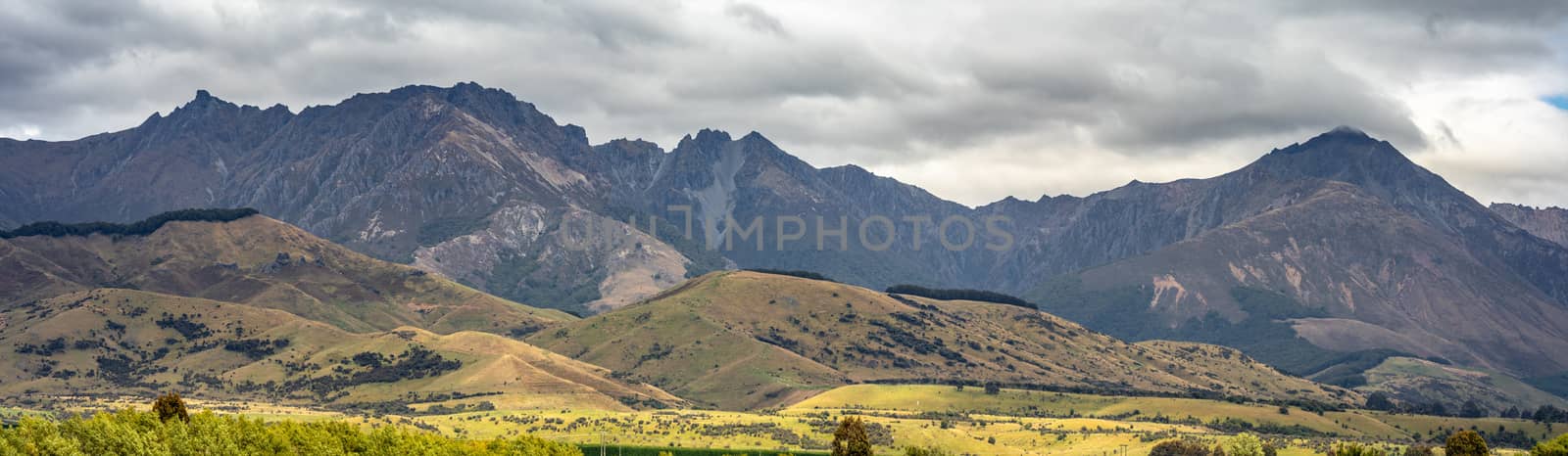 mountain view in New Zealand by magann