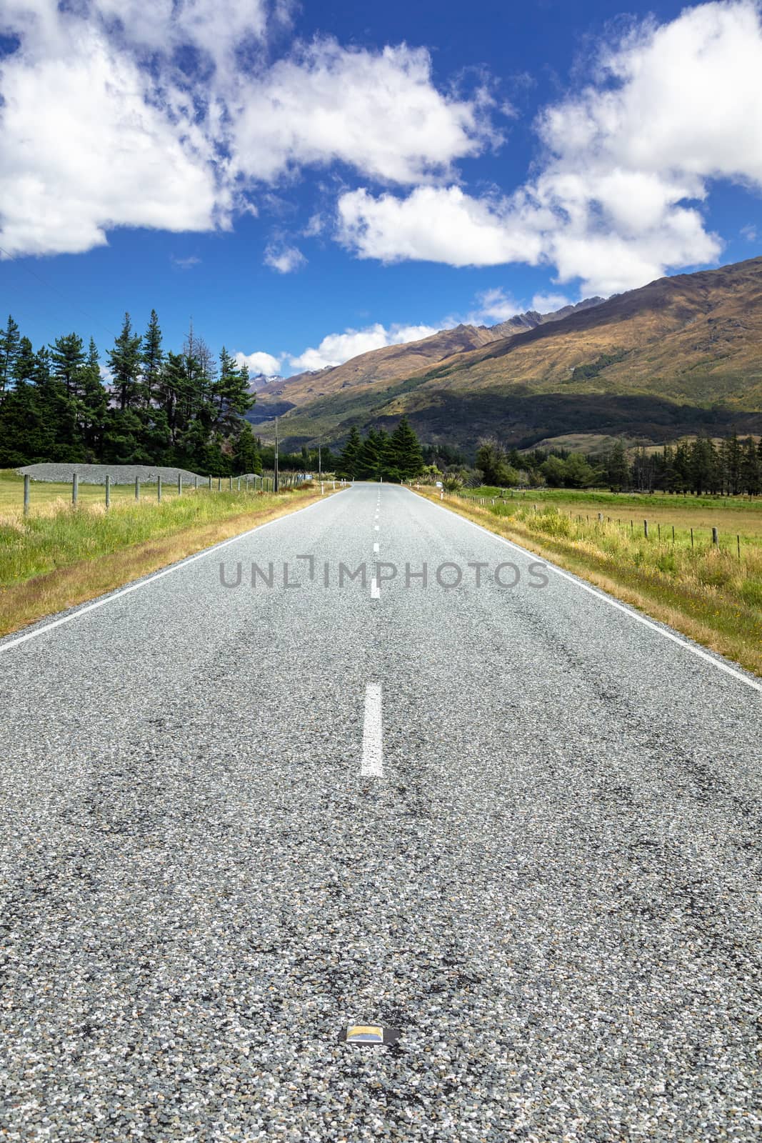 Landscape scenery in south New Zealand by magann