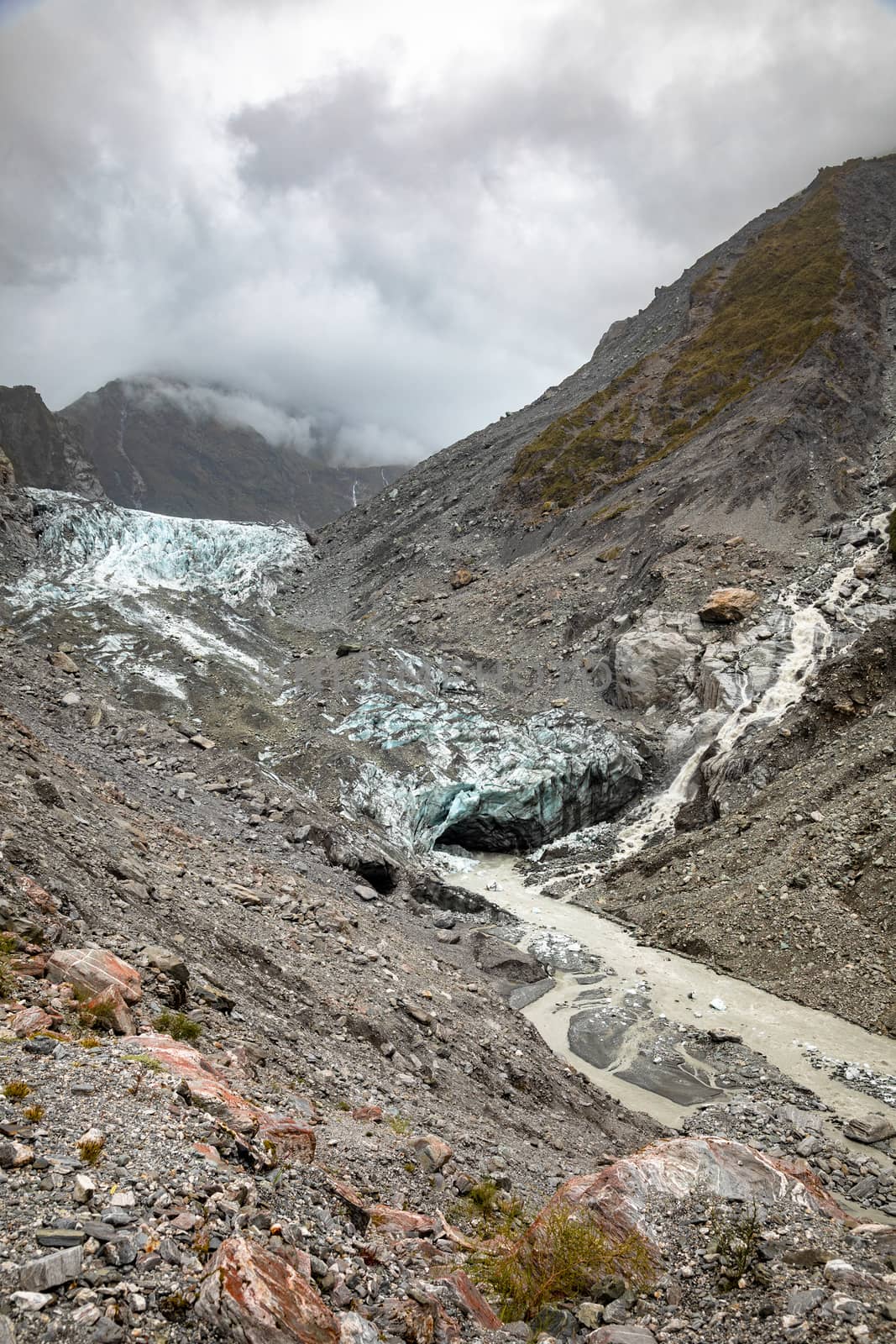 An image of the Franz Josef Glacier, New Zealand