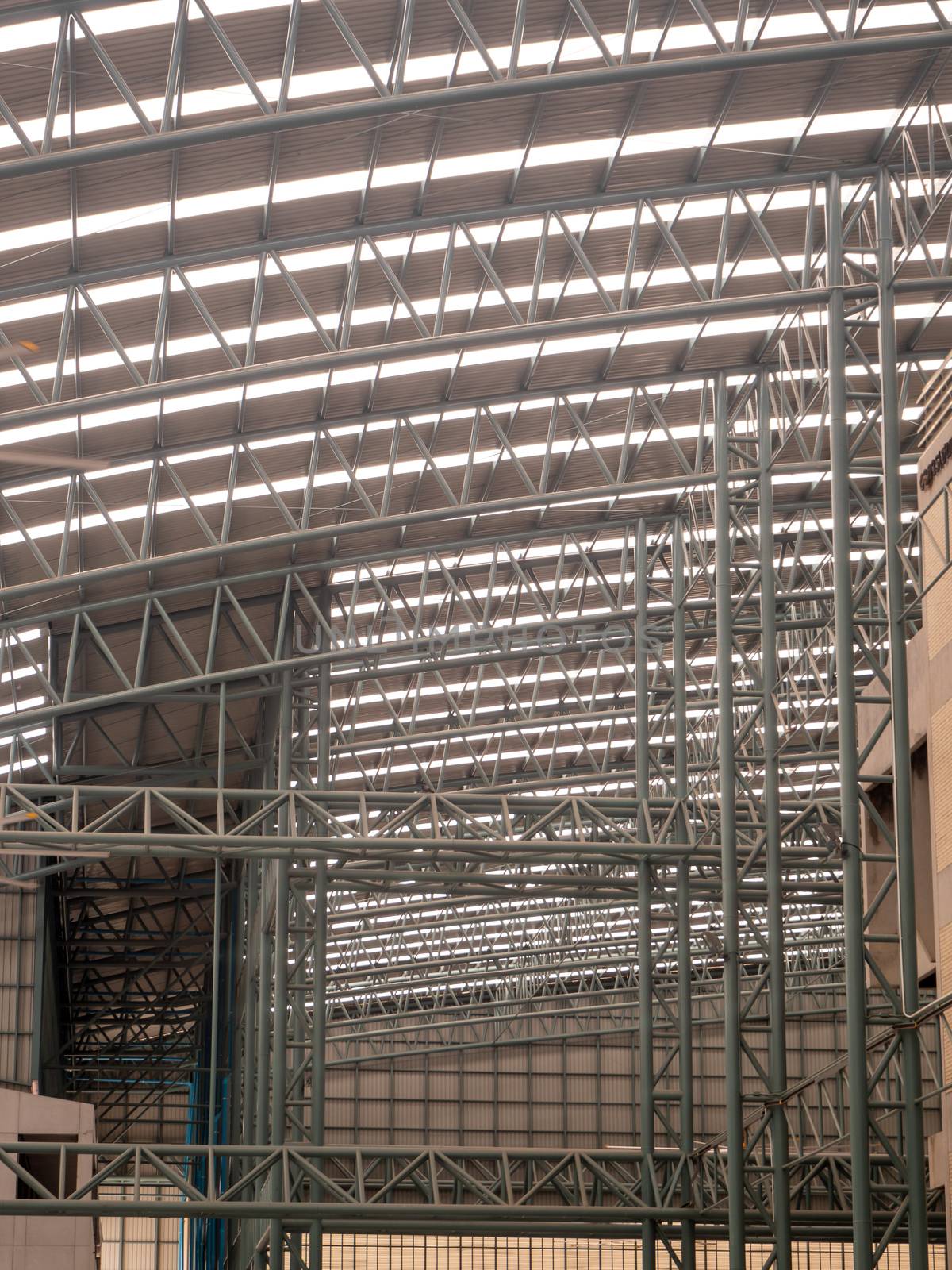 Big Hall Roof steel structure the modern design.