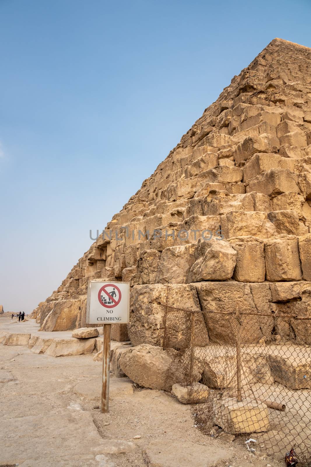 An image of the Pyramids at Giza Cairo Egypt