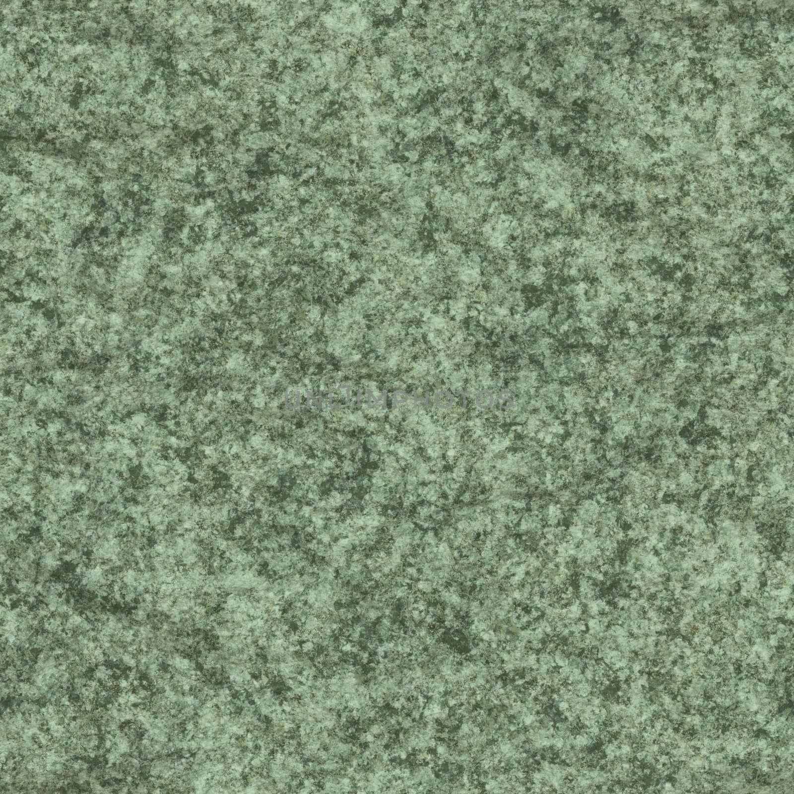 An illustration of a seamless typical green granite texture background