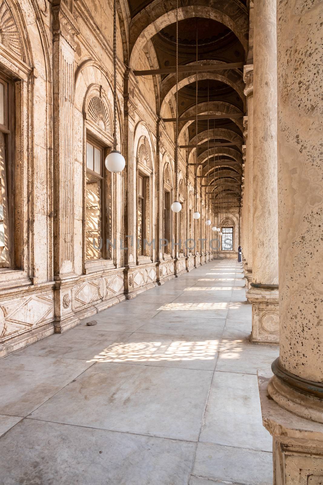 An image of the Mosque of Muhammad Ali in Cairo Egypt