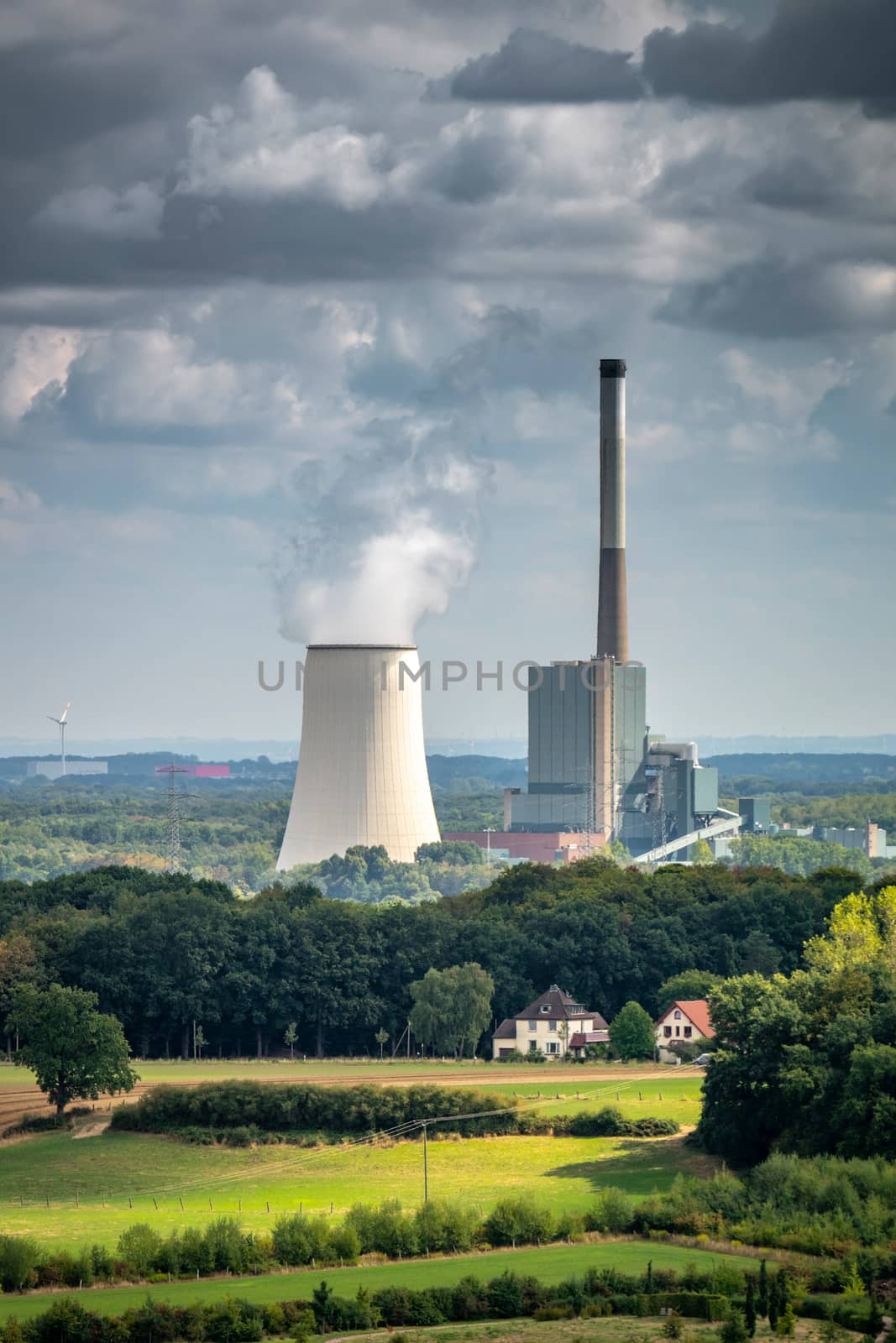 An image of a cooling tower in Germany