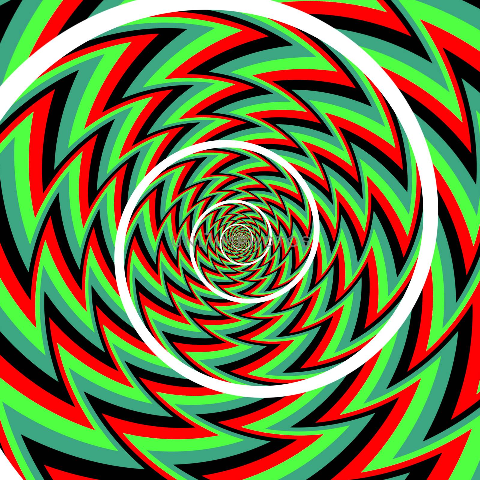 optical illusion spiral background by magann