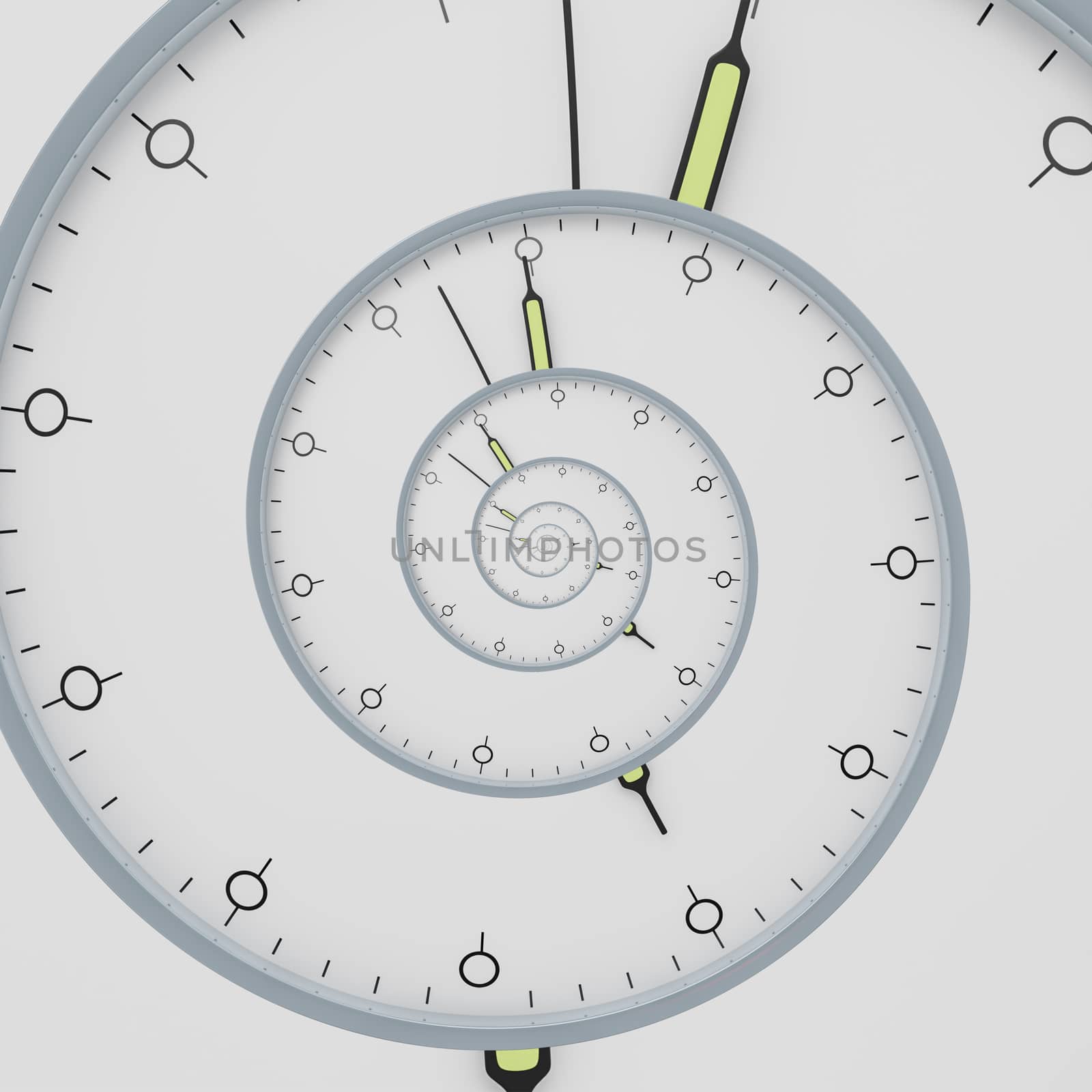 clock deadline spiral by magann