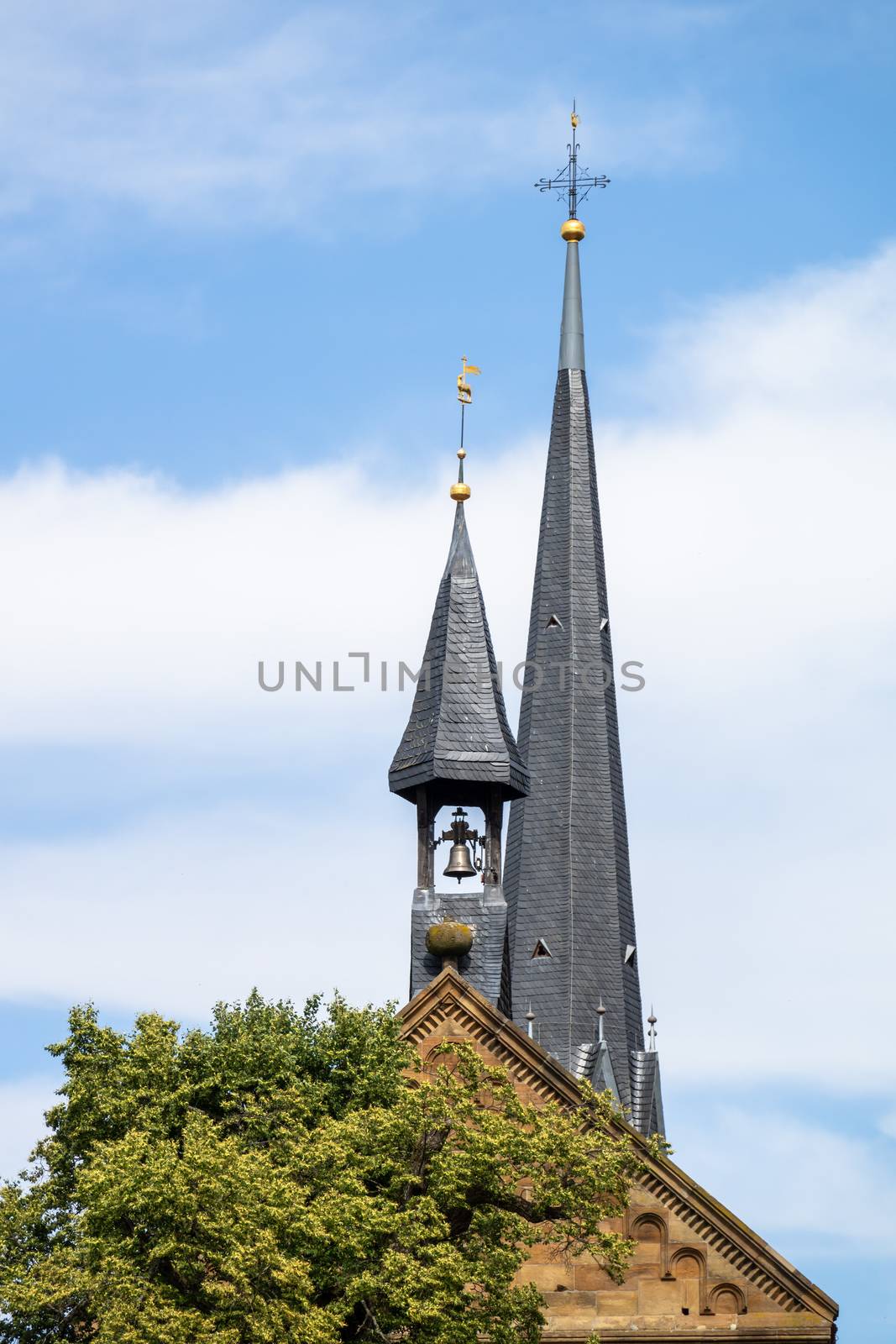 roofs of monastery Maulbronn south Germany by magann