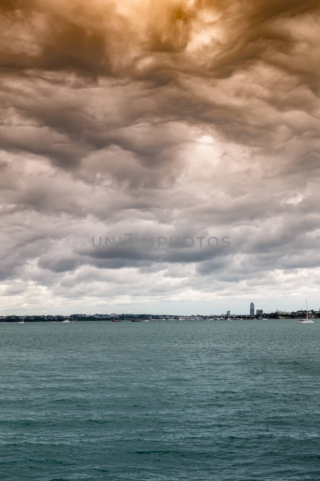 bad weather at Auckland New Zealand by magann