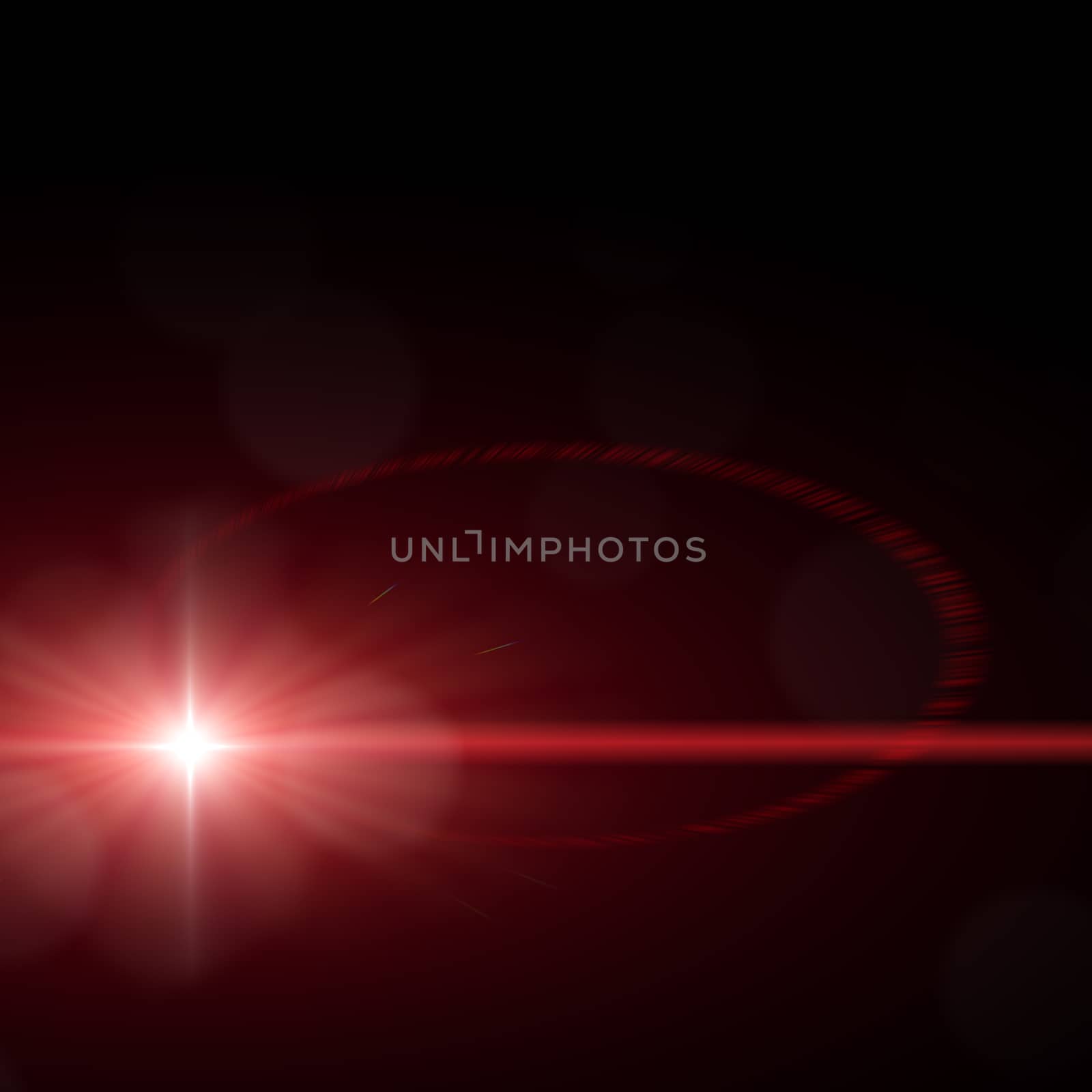 An image of a decorative red lens flare background