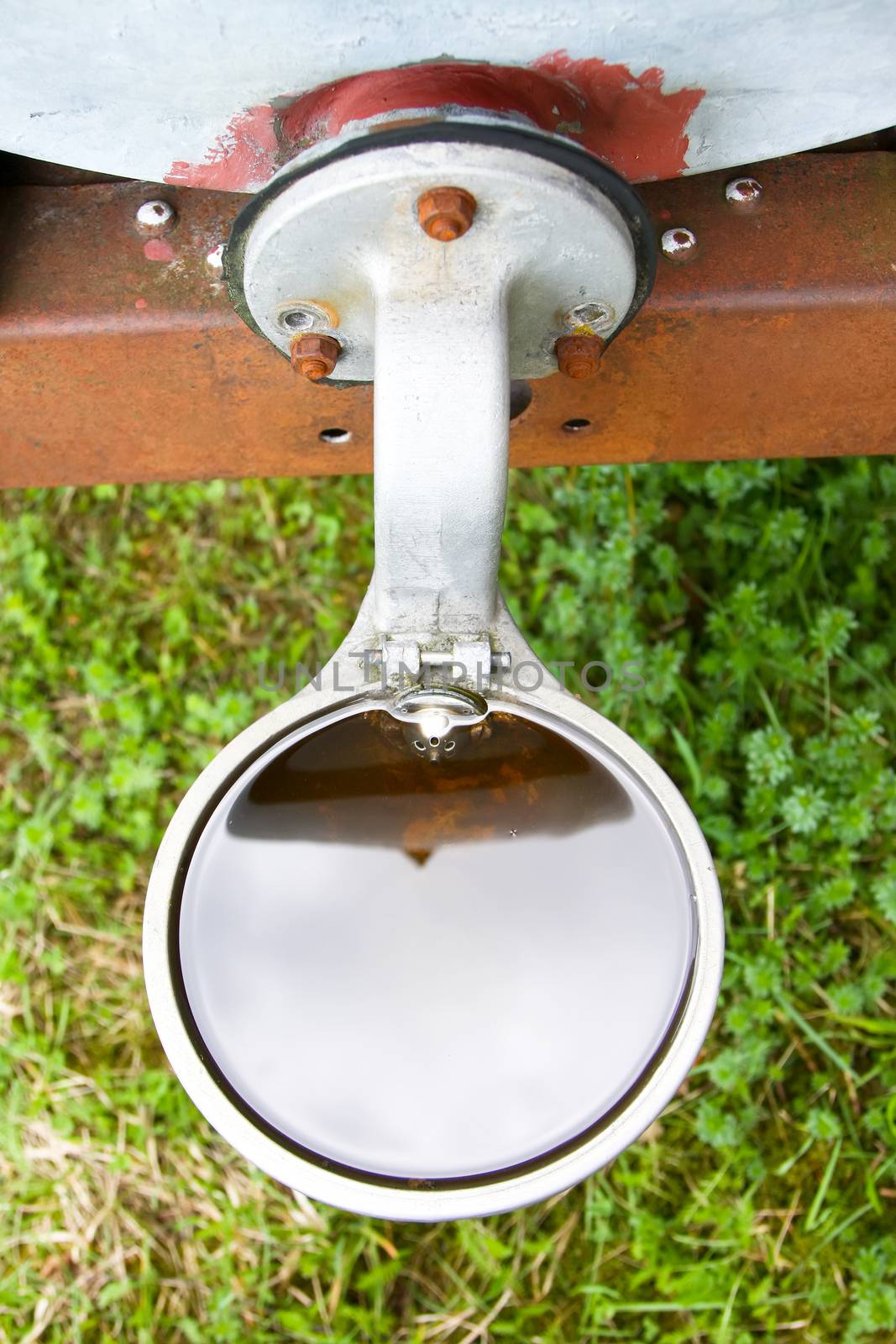 An image of a typical livestock watering