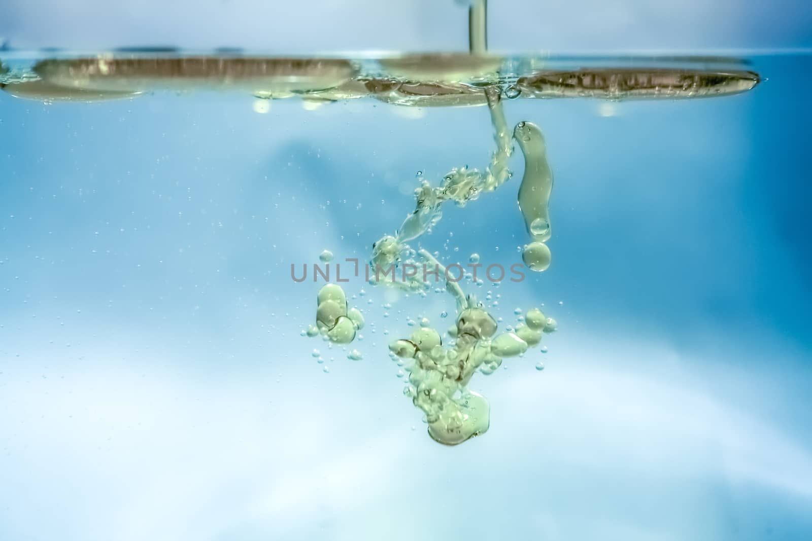 An image of a nice water oil bubbles background