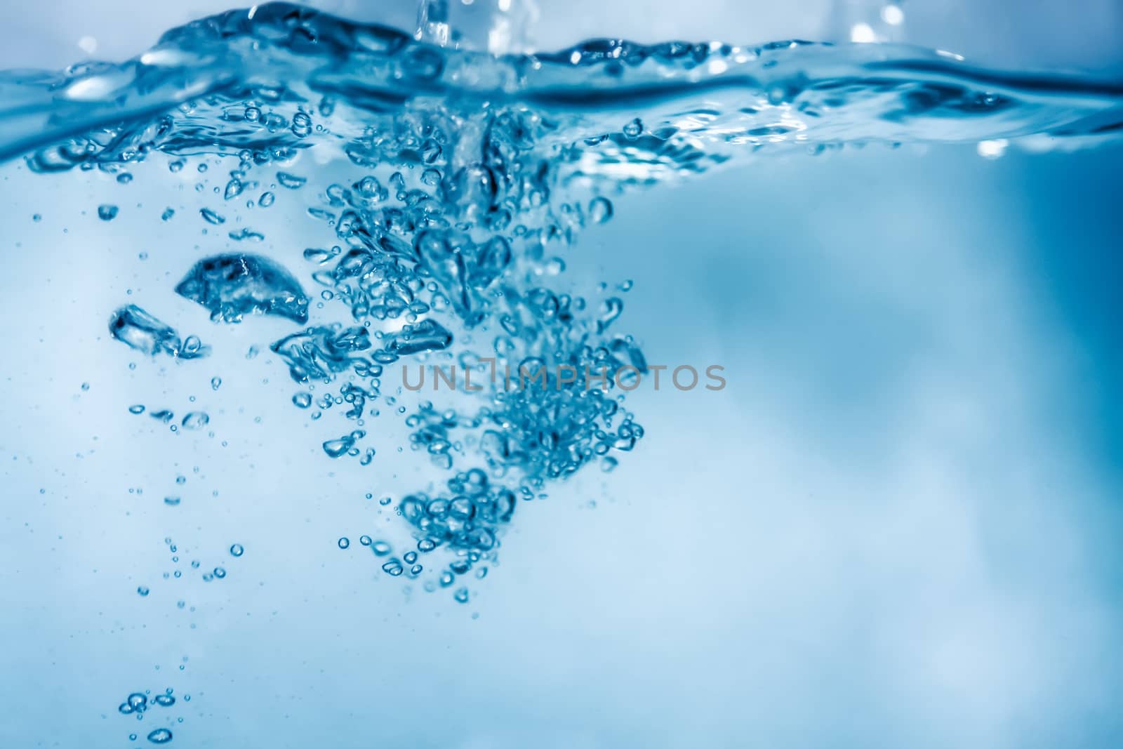 An image of a nice water air bubbles background