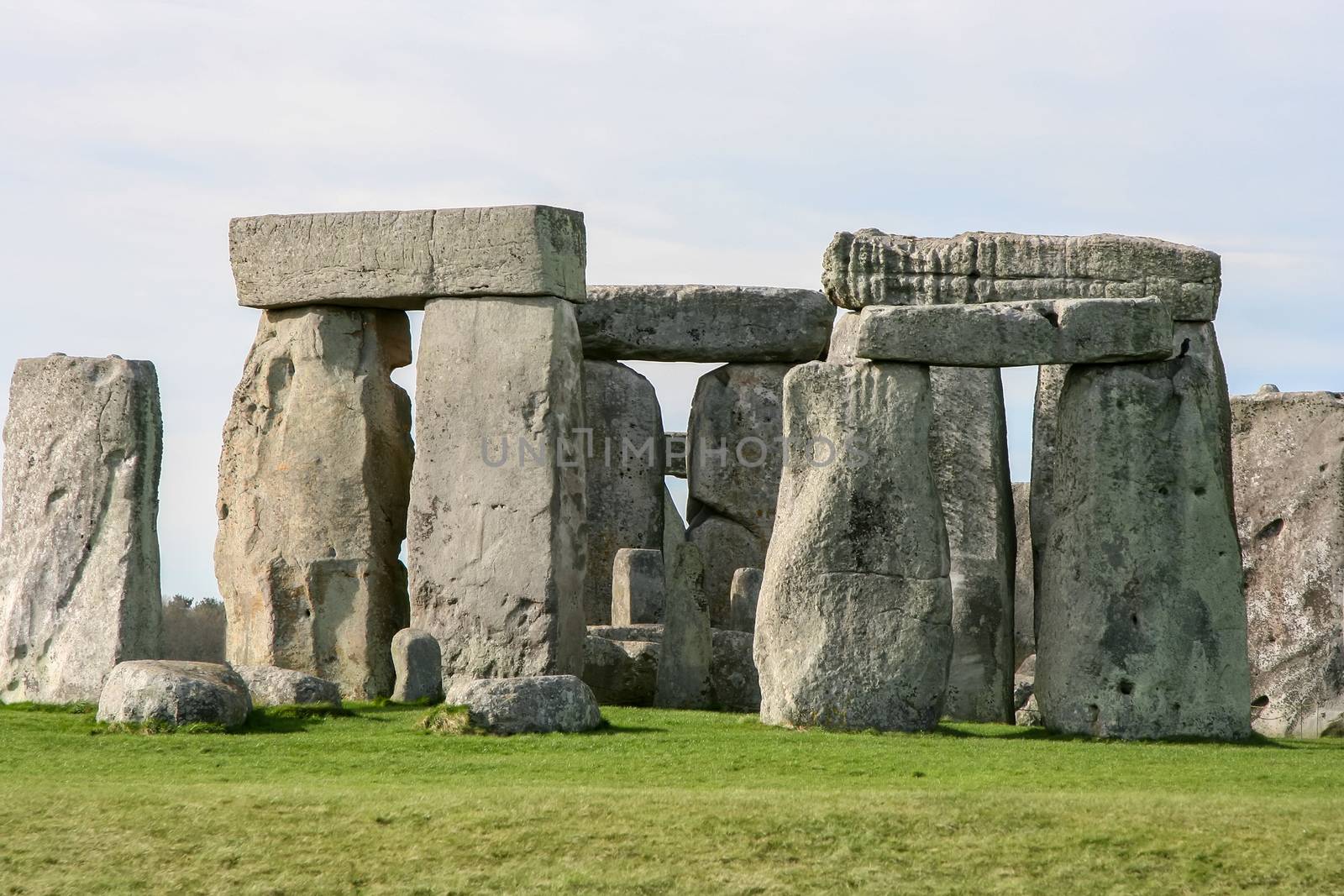 A photography of a the mystical Stonehenge Great Britain