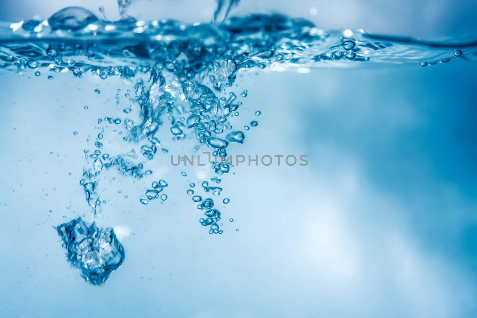 An image of a nice water air bubbles background