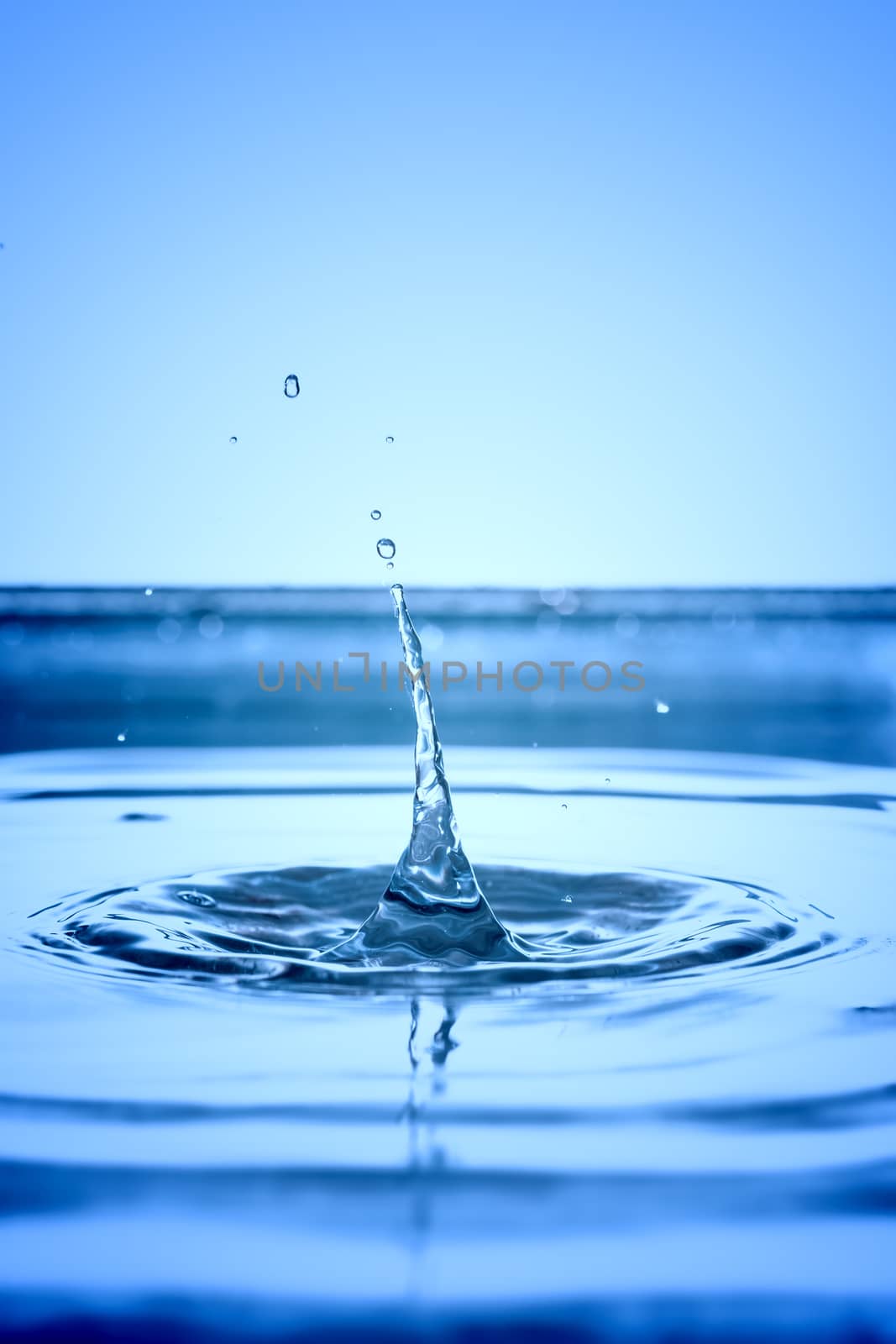 water drop background by magann